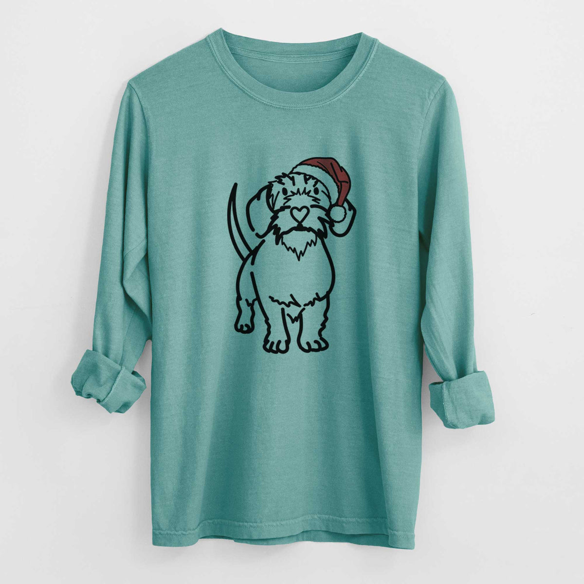 Jolly Wire Dachshund - Henry - Heavyweight 100% Cotton Long Sleeve