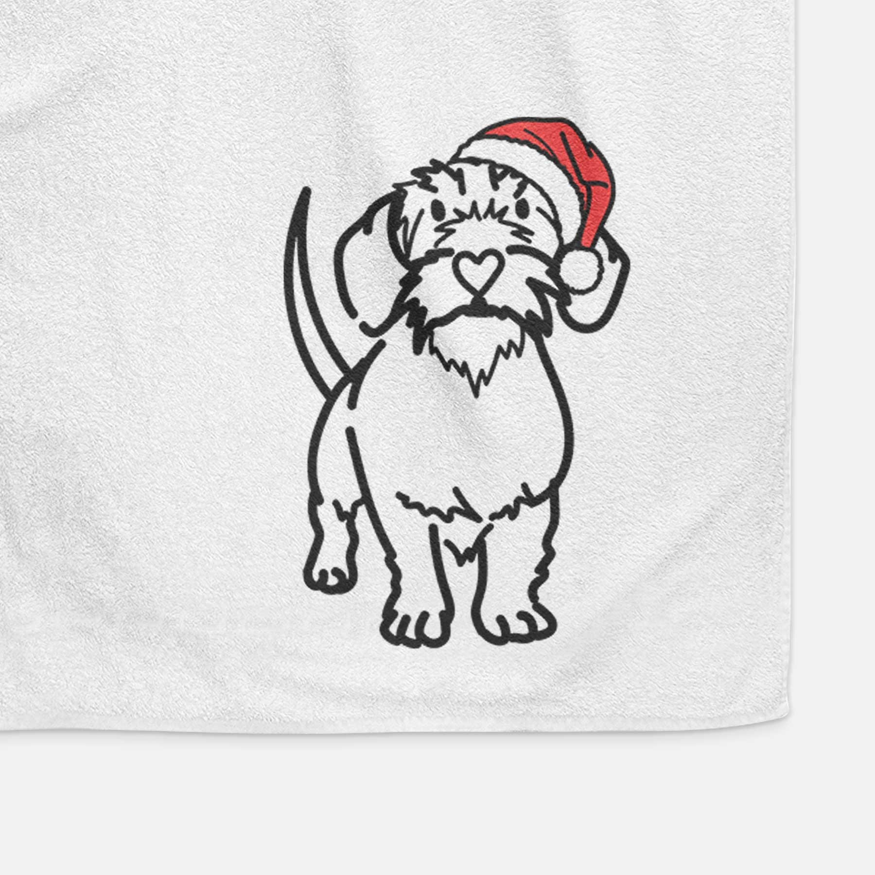 Jolly Wire Dachshund - Henry - Decorative Hand Towel