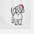 Jolly Wire Dachshund - Henry - Decorative Hand Towel