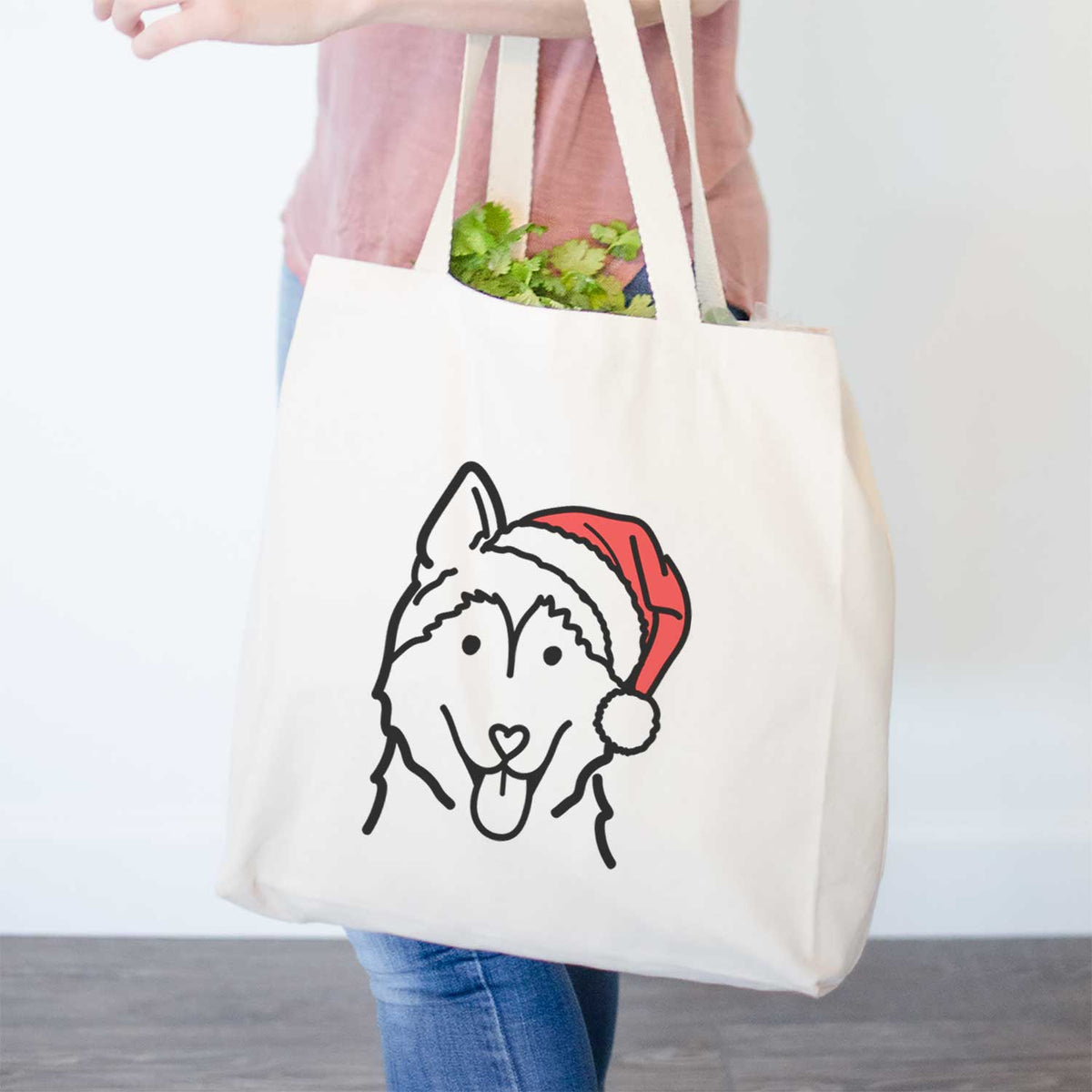 Jolly Siberian Husky - Tote Bag