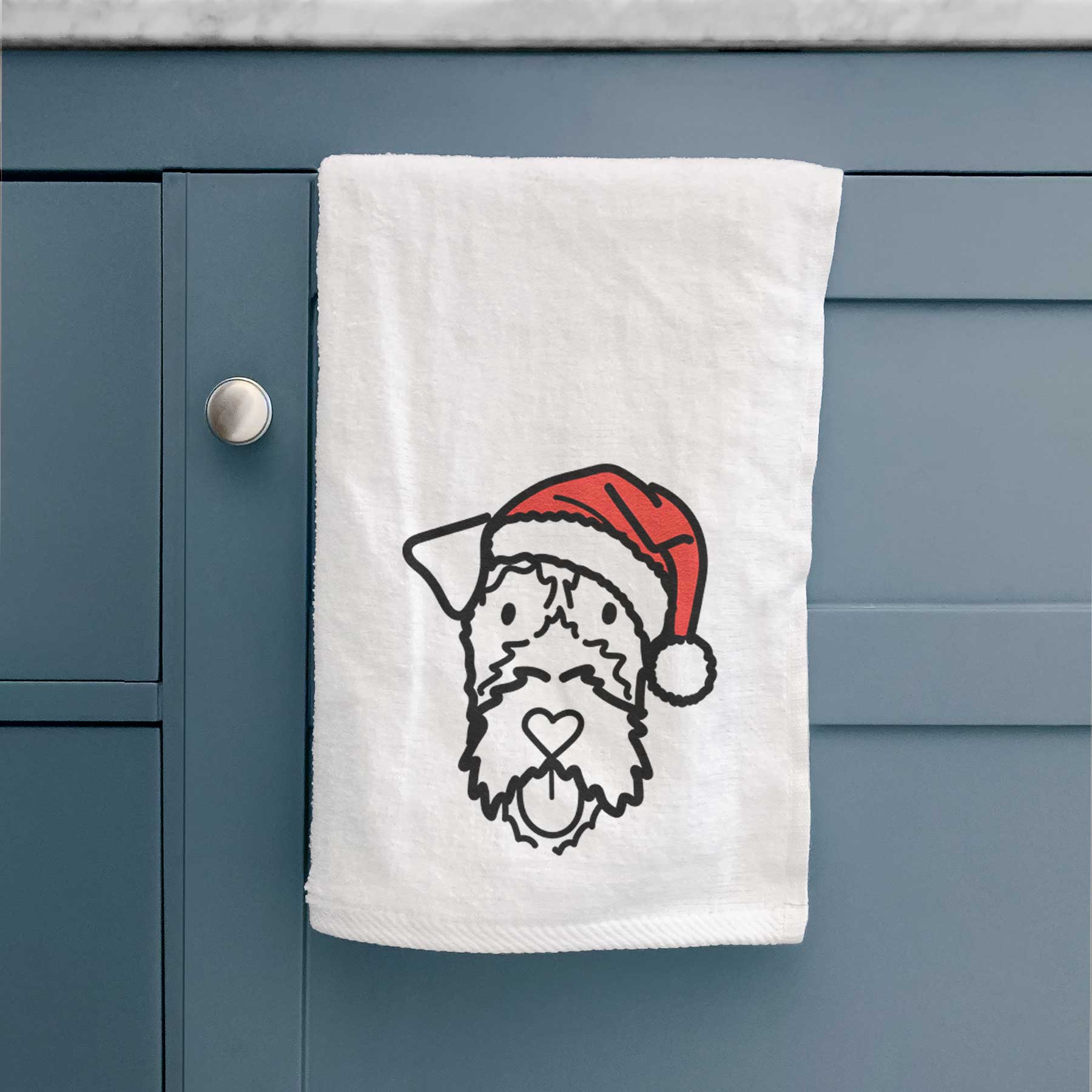 Jolly Irish Terrier - Decorative Hand Towel