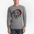 Jolly Irish Wolfhound - Heavyweight 100% Cotton Long Sleeve