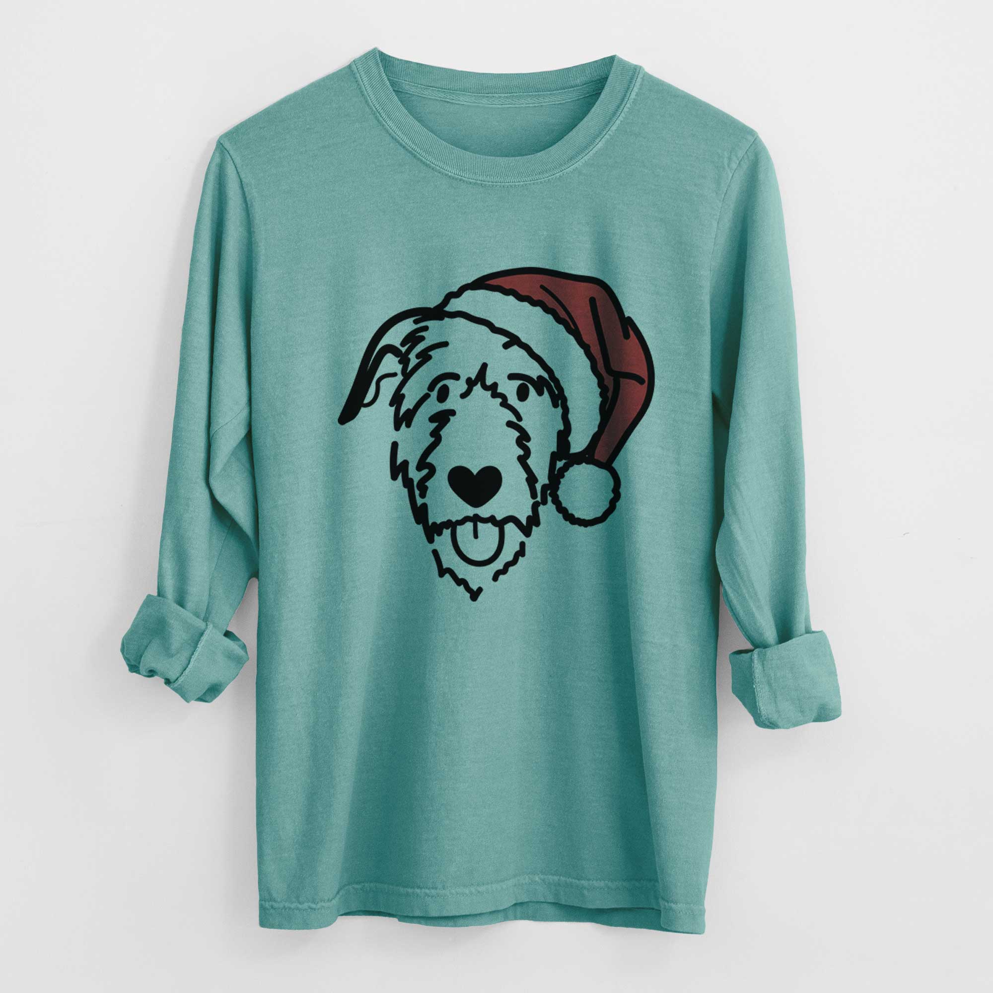 Jolly Irish Wolfhound - Heavyweight 100% Cotton Long Sleeve