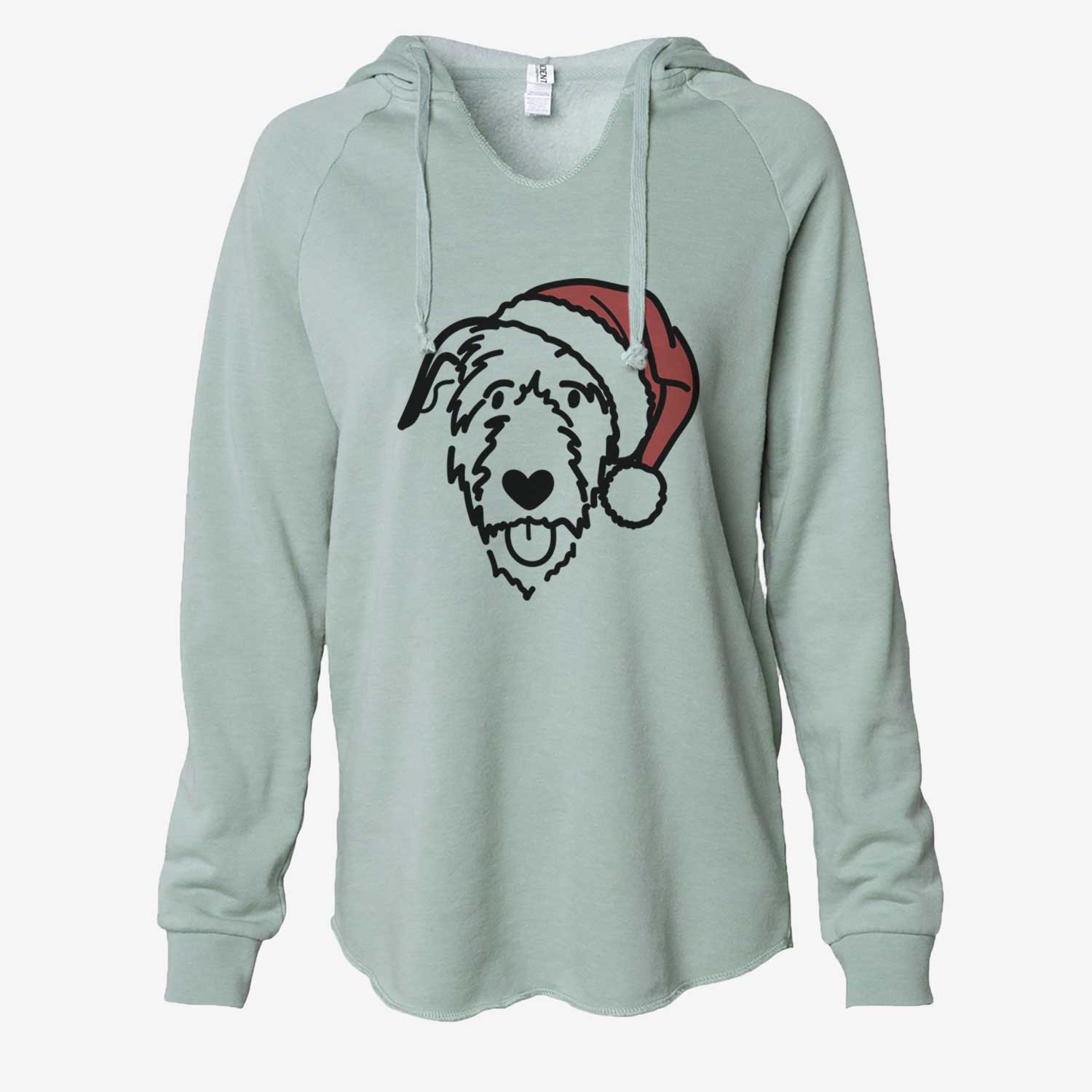 Jolly Irish Wolfhound - Cali Wave Hooded Sweatshirt