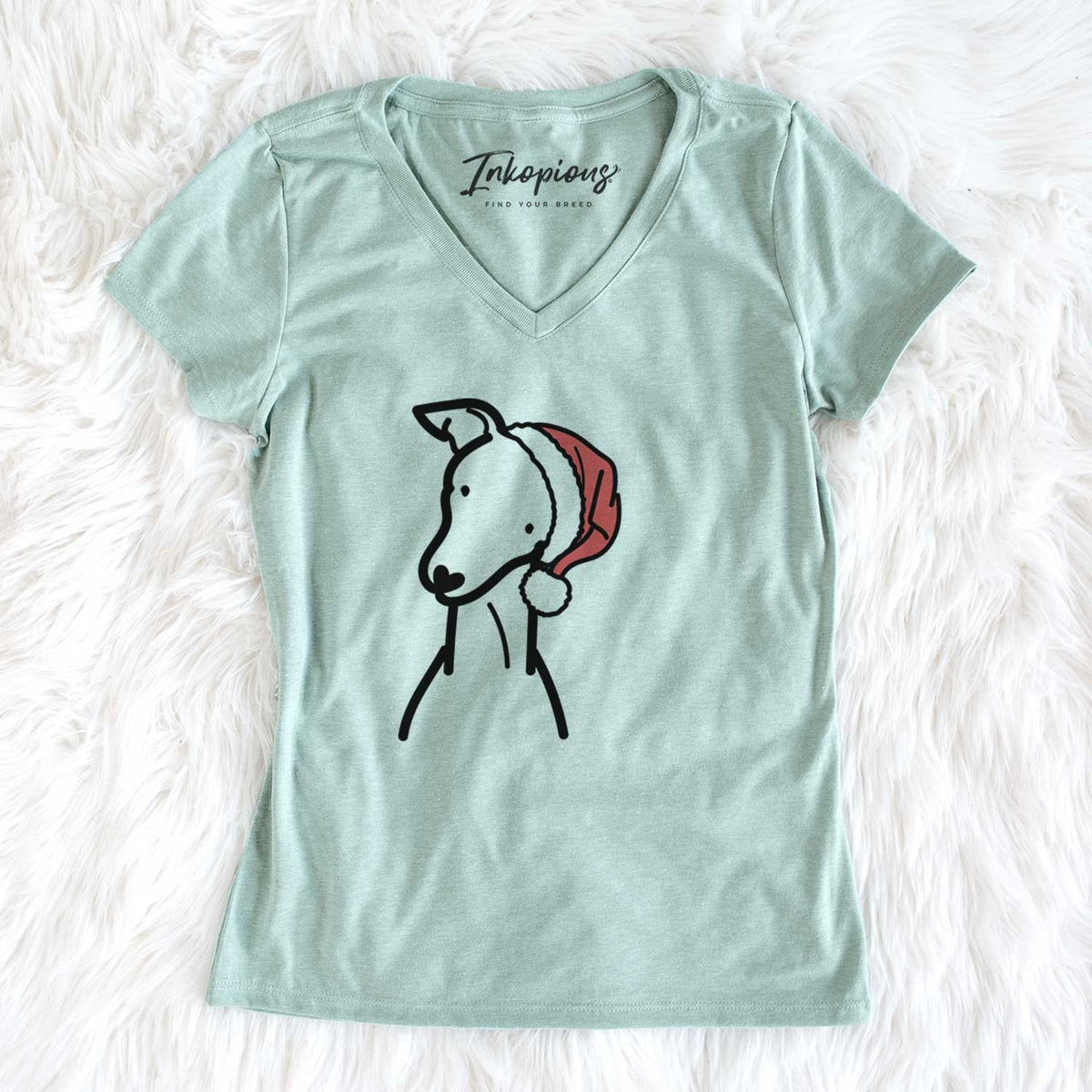 Jolly Italian Greyhound - Women&#39;s V-neck Shirt