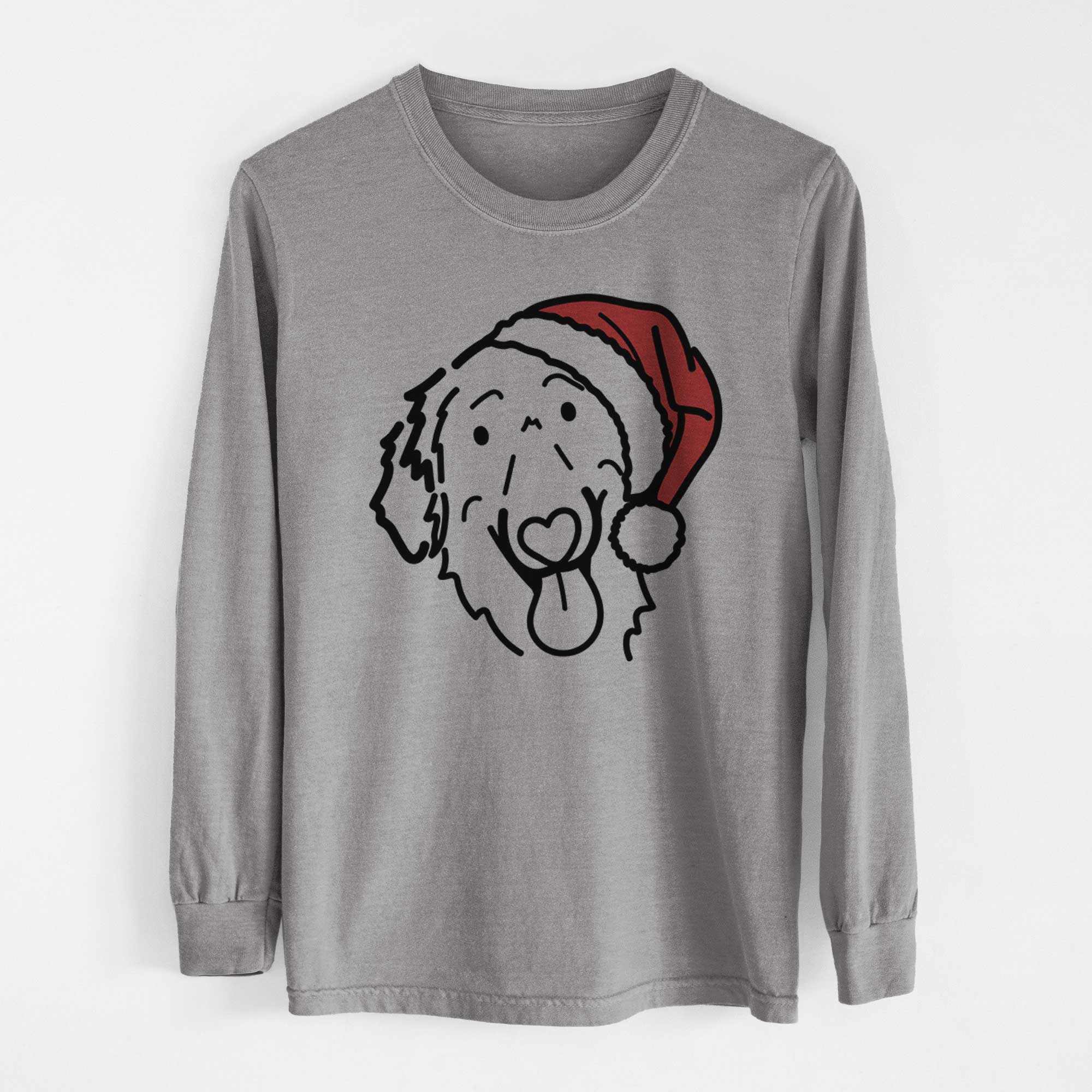 Jolly Flat-Coated Retriever - Jack - Heavyweight 100% Cotton Long Sleeve