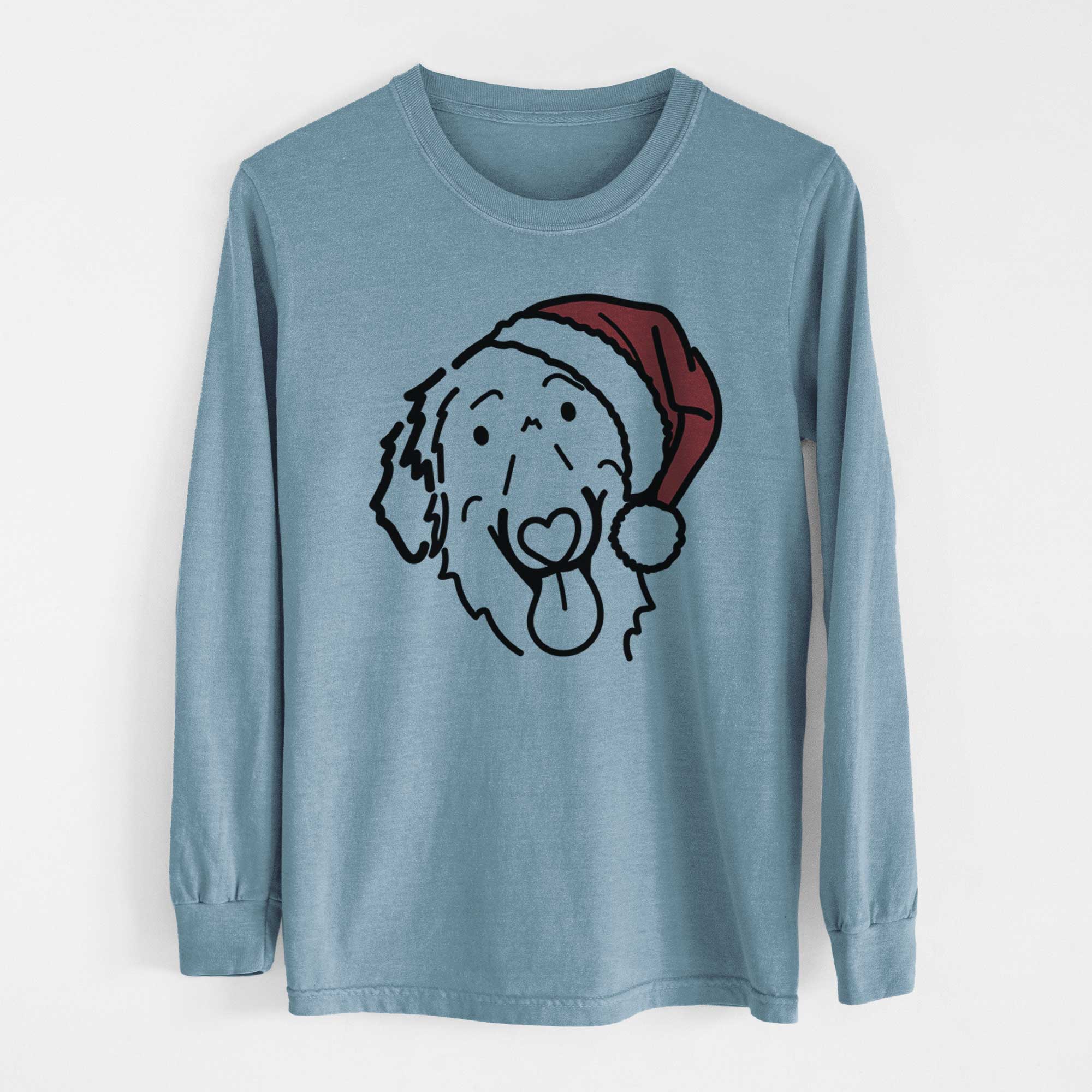 Jolly Flat-Coated Retriever - Jack - Heavyweight 100% Cotton Long Sleeve