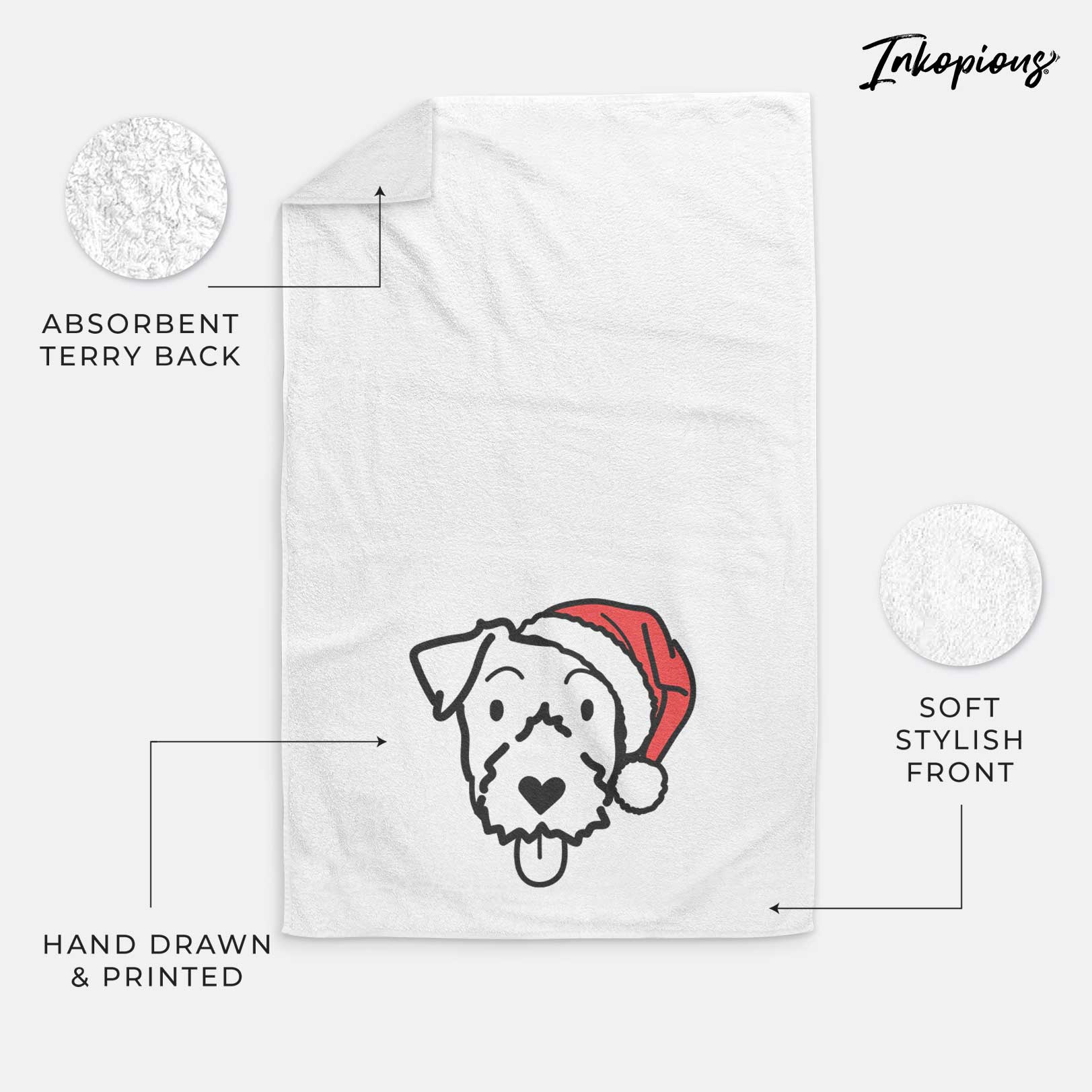 Jolly Jack Russell Terrier - Decorative Hand Towel