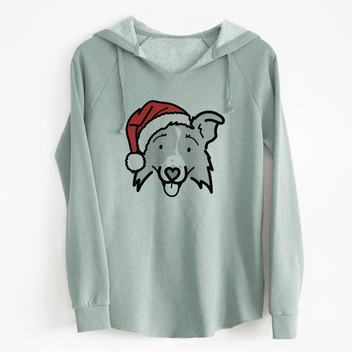 Jolly Border Collie 2.0 - Jam - Cali Wave Hooded Sweatshirt