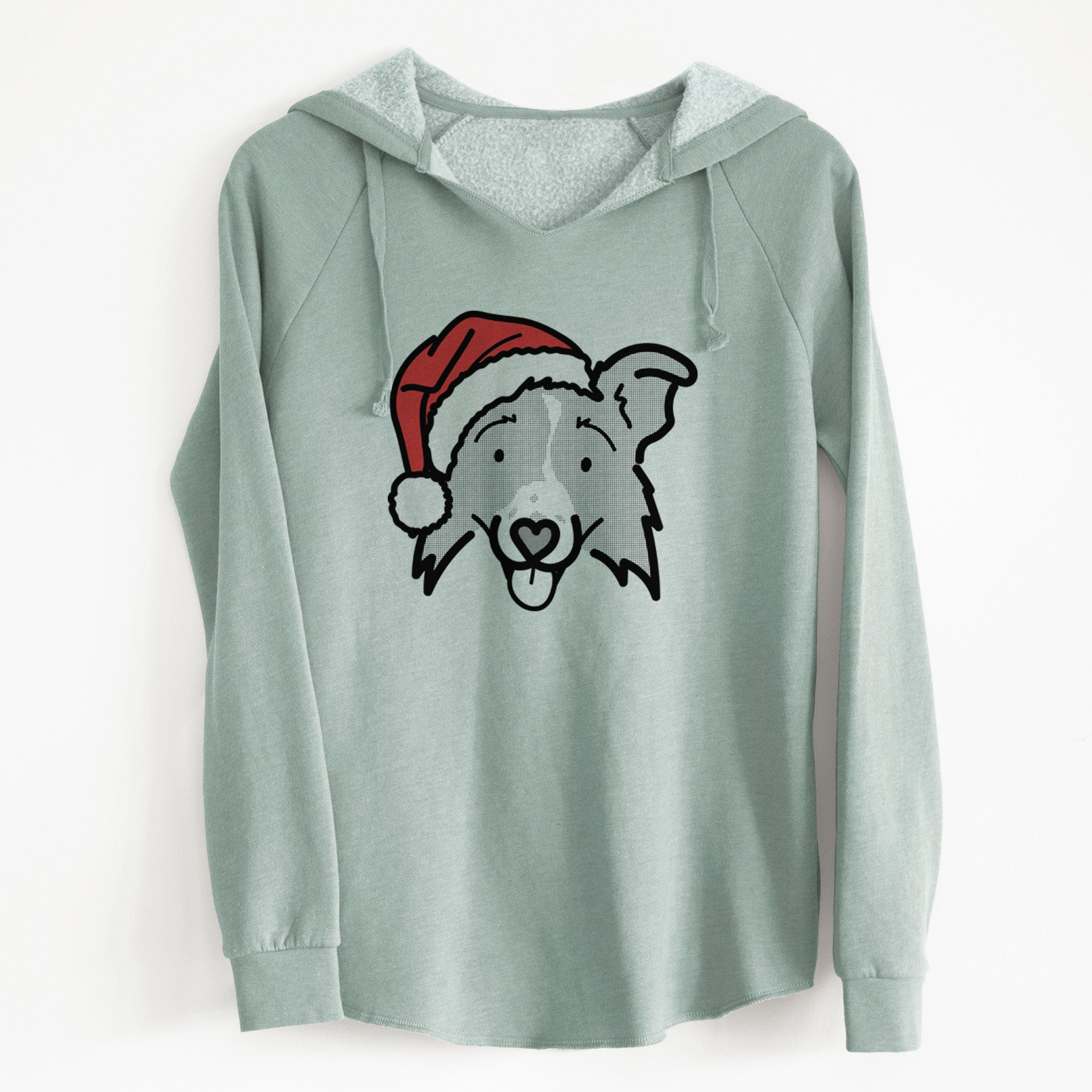 Jolly Border Collie 2.0 - Jam - Cali Wave Hooded Sweatshirt