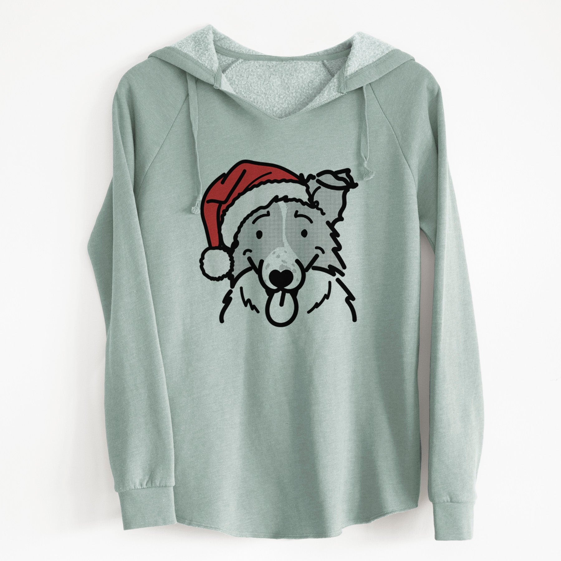 Jolly Border Collie - Jam - Cali Wave Hooded Sweatshirt