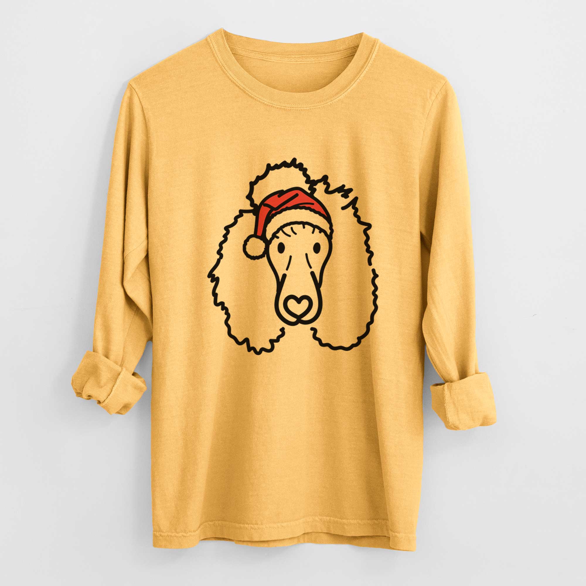 Jolly Standard Poodle - Jemma - Heavyweight 100% Cotton Long Sleeve