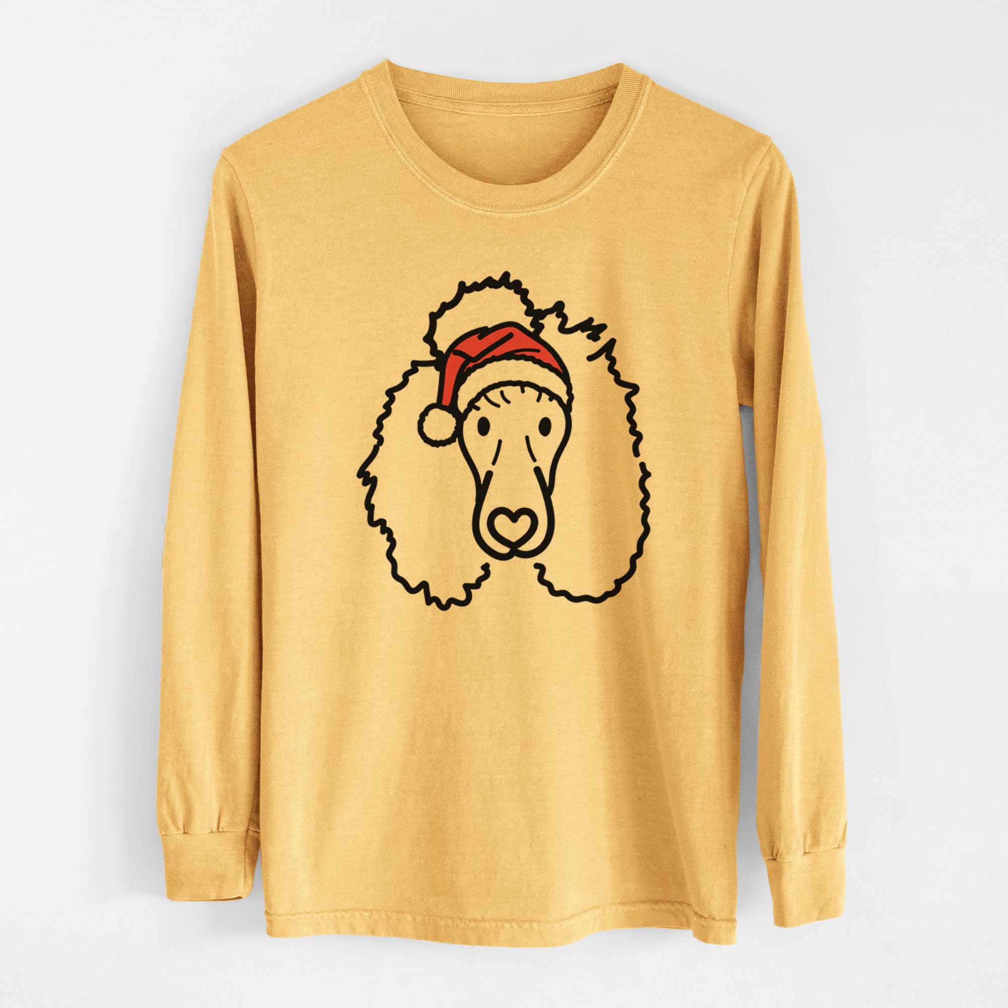 Jolly Standard Poodle - Jemma - Heavyweight 100% Cotton Long Sleeve