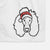 Jolly Standard Poodle - Jemma - Decorative Hand Towel