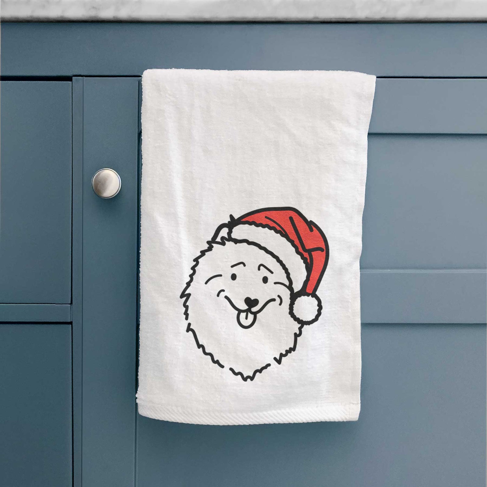 Jolly Keeshond - Decorative Hand Towel