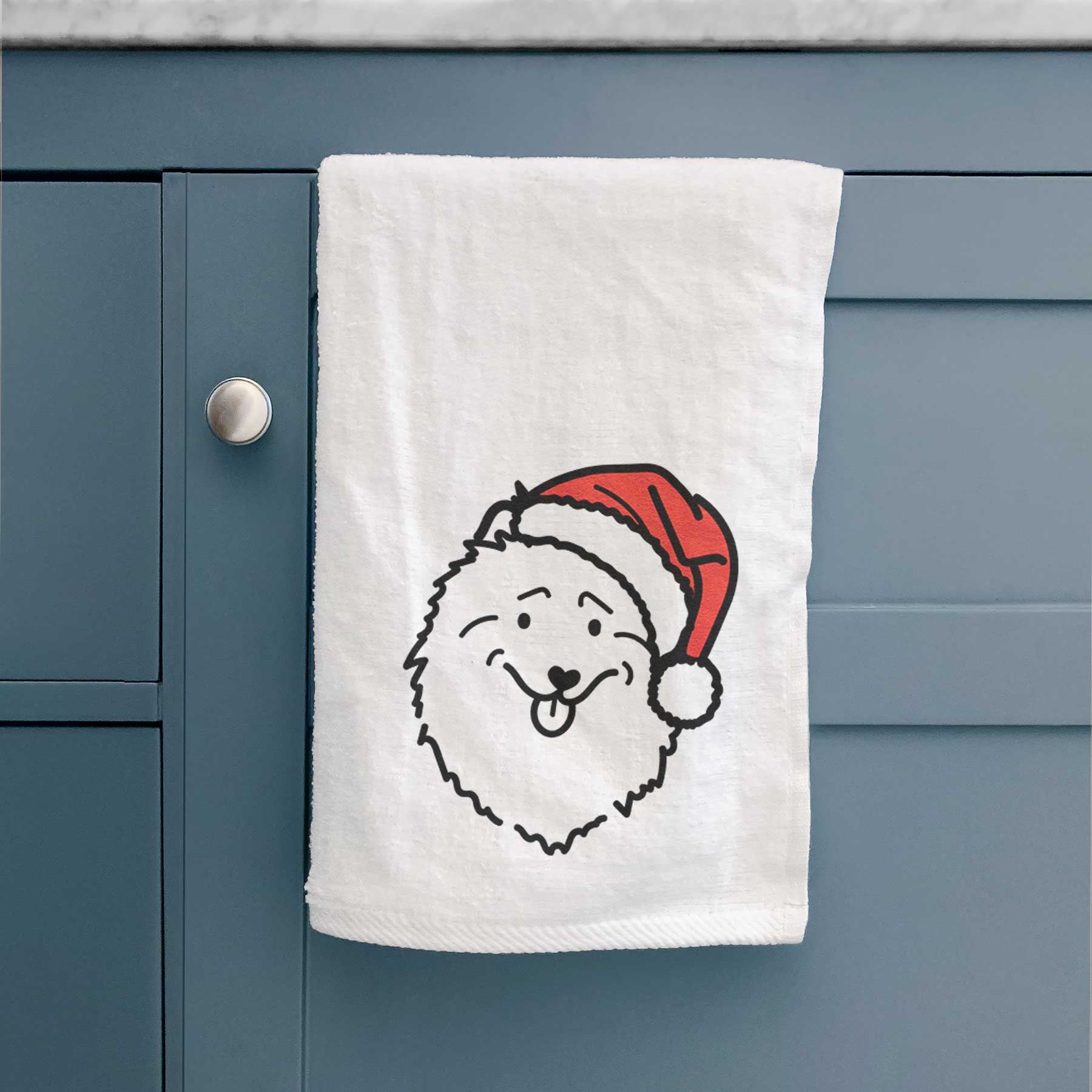 Jolly Keeshond - Decorative Hand Towel