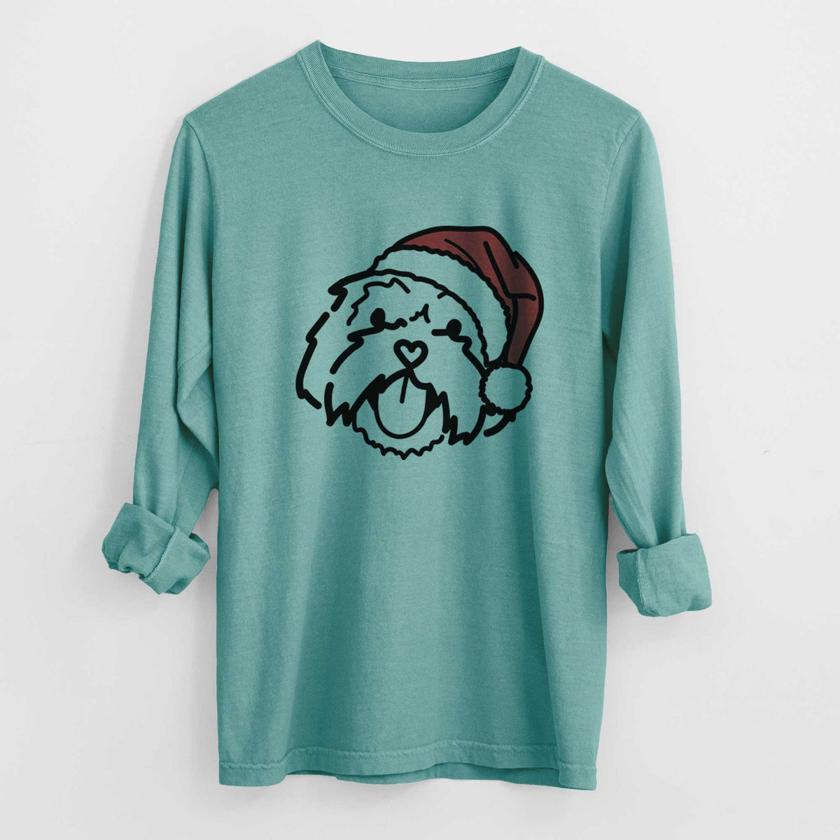 Jolly Lhasa Apso - Keia - Heavyweight 100% Cotton Long Sleeve
