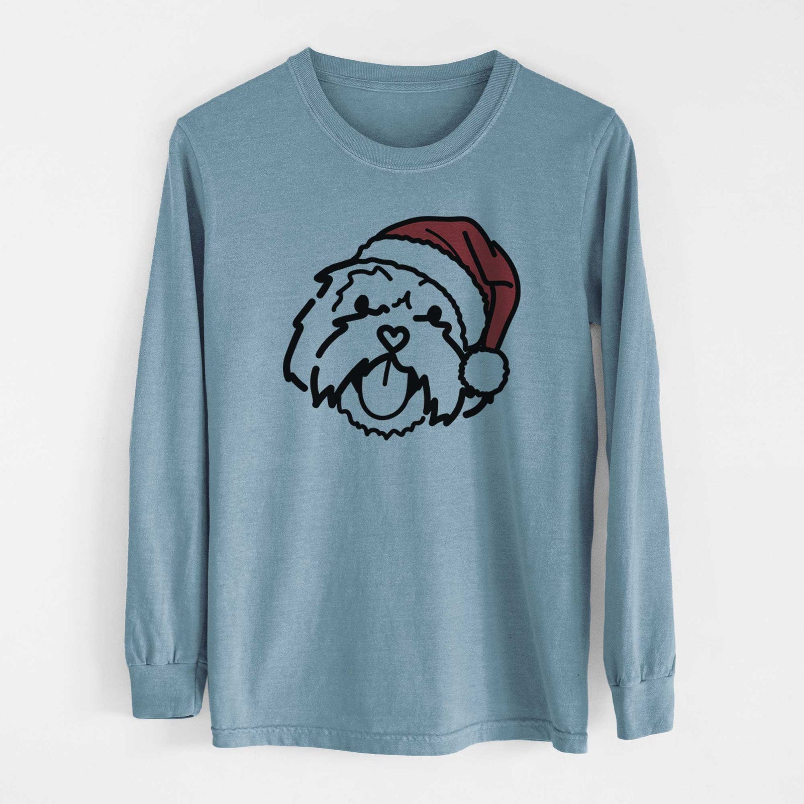 Jolly Lhasa Apso - Keia - Heavyweight 100% Cotton Long Sleeve