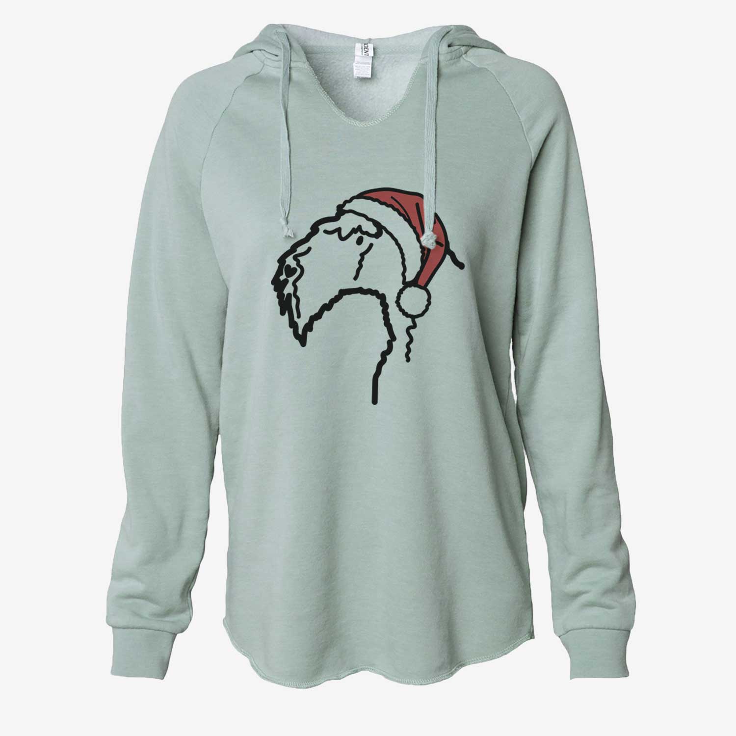 Jolly Kerry Blue Terrier - Cali Wave Hooded Sweatshirt