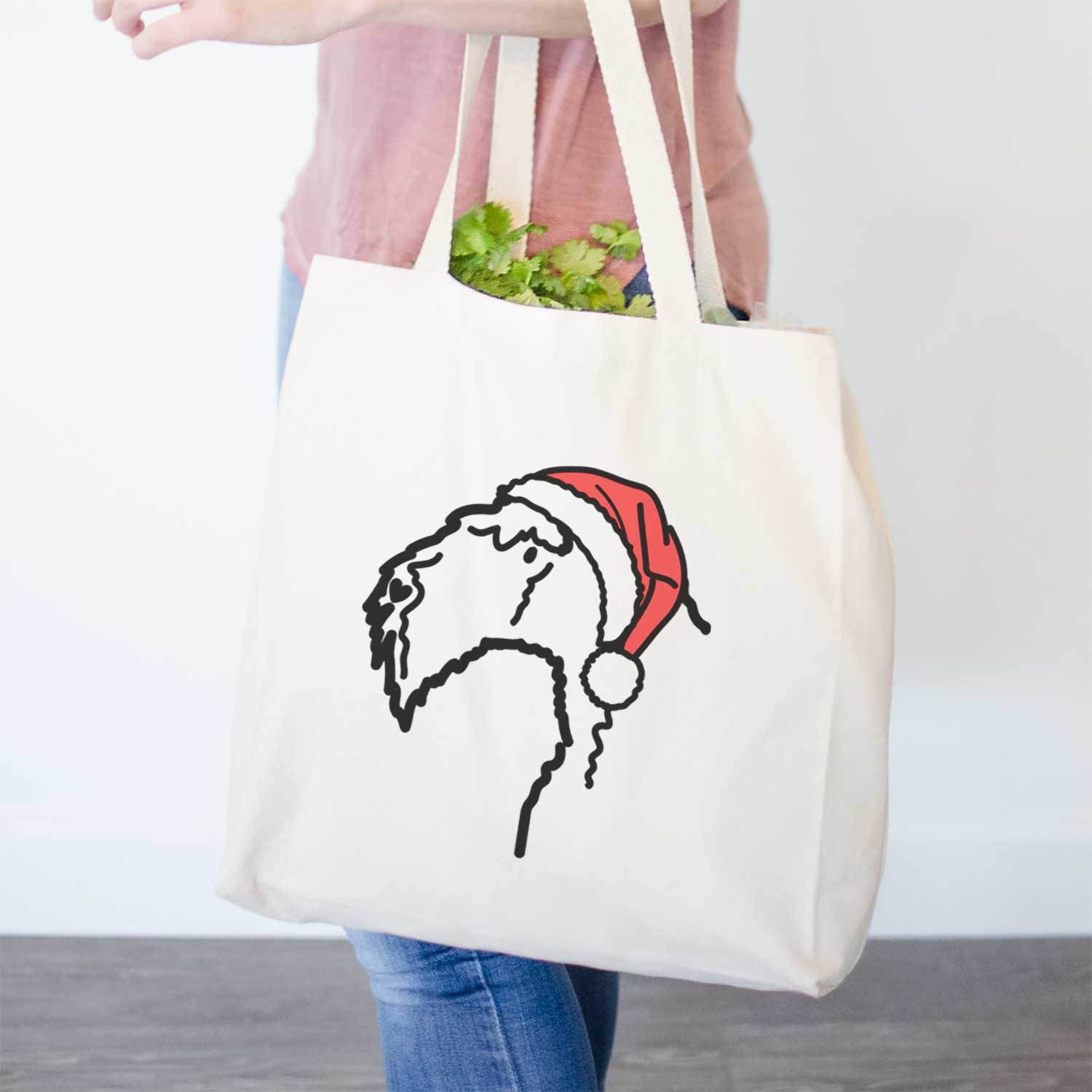 Jolly Kerry Blue Terrier - Tote Bag