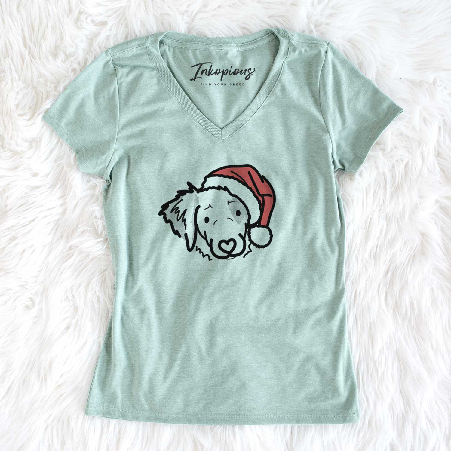 Jolly Brittany Spaniel - Kiva - Women's V-neck Shirt