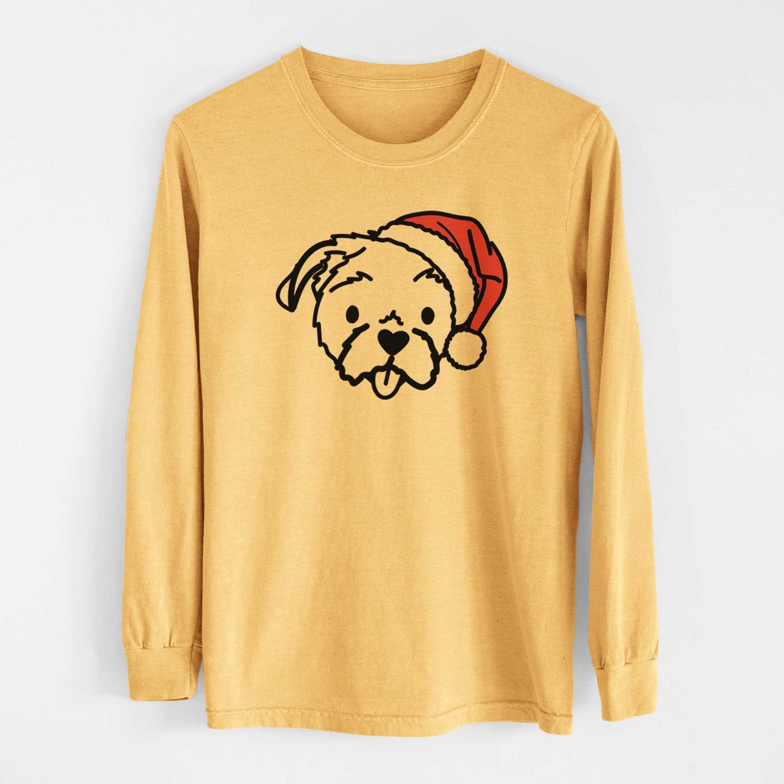 Jolly Shih Tzu - Koko - Heavyweight 100% Cotton Long Sleeve