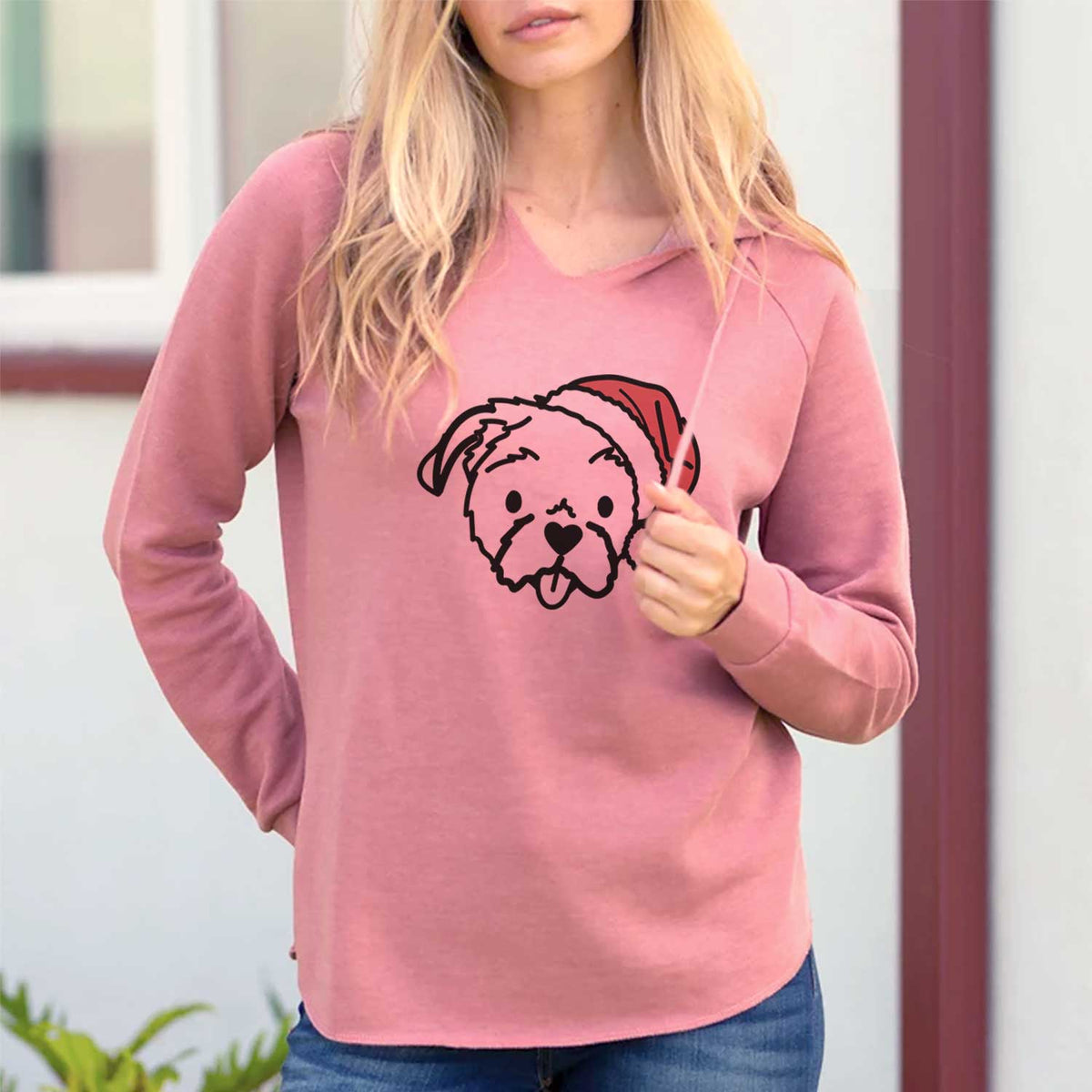 Jolly Shih Tzu - Koko - Cali Wave Hooded Sweatshirt