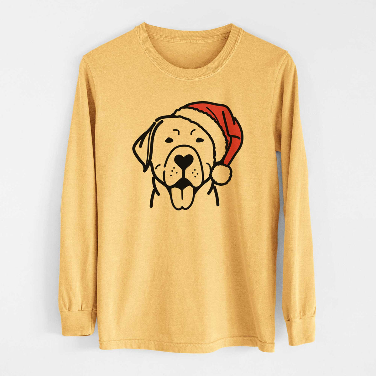Jolly Labrador Retriever - Heavyweight 100% Cotton Long Sleeve