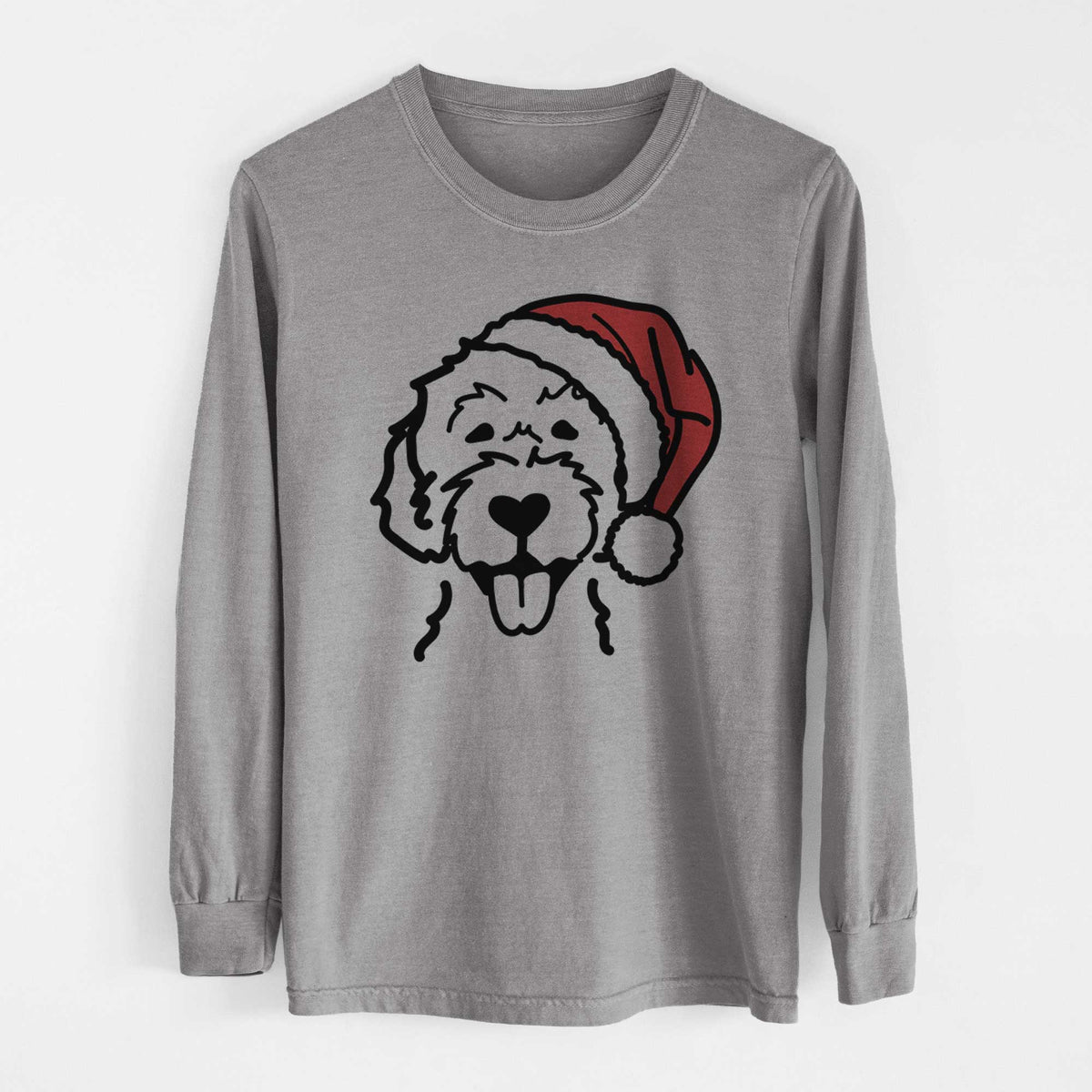 Jolly Labradoodle - Heavyweight 100% Cotton Long Sleeve
