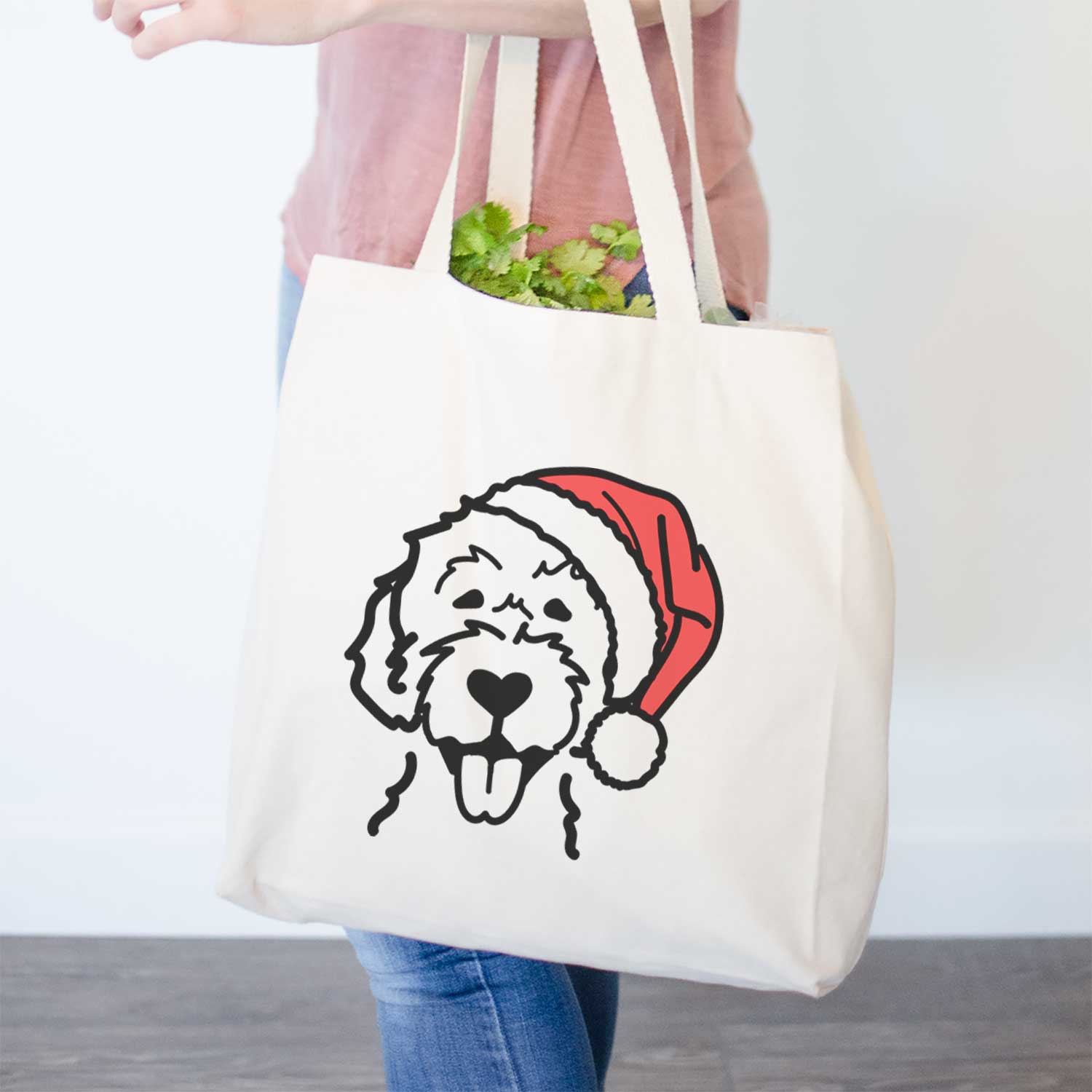 Jolly Labradoodle - Tote Bag