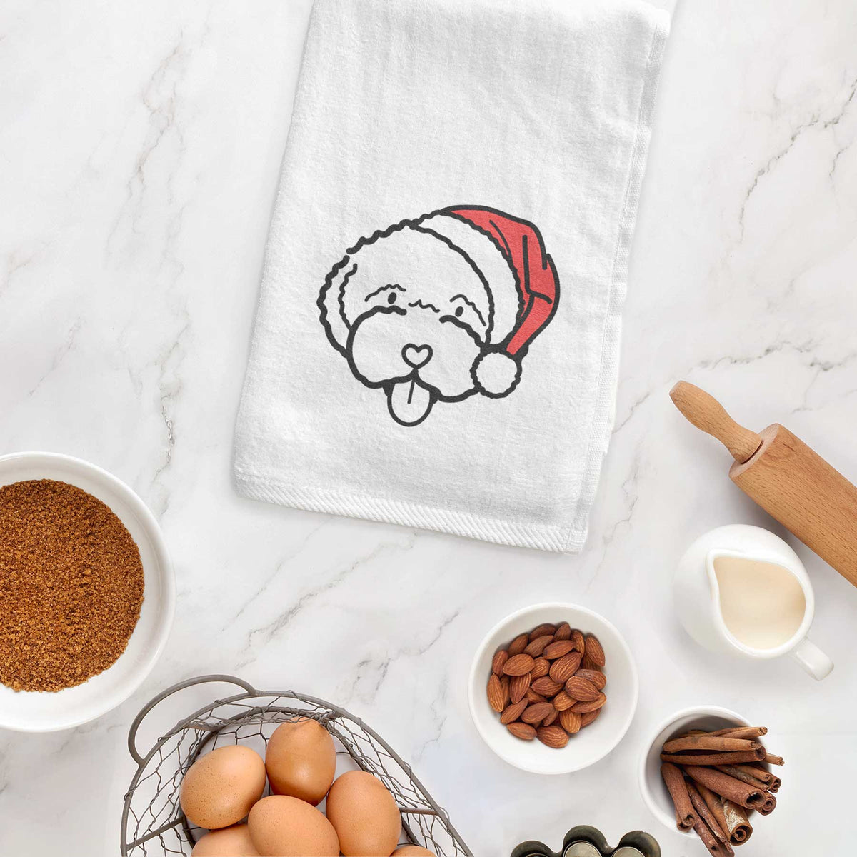 Jolly Lagotta Romagnolo - Decorative Hand Towel