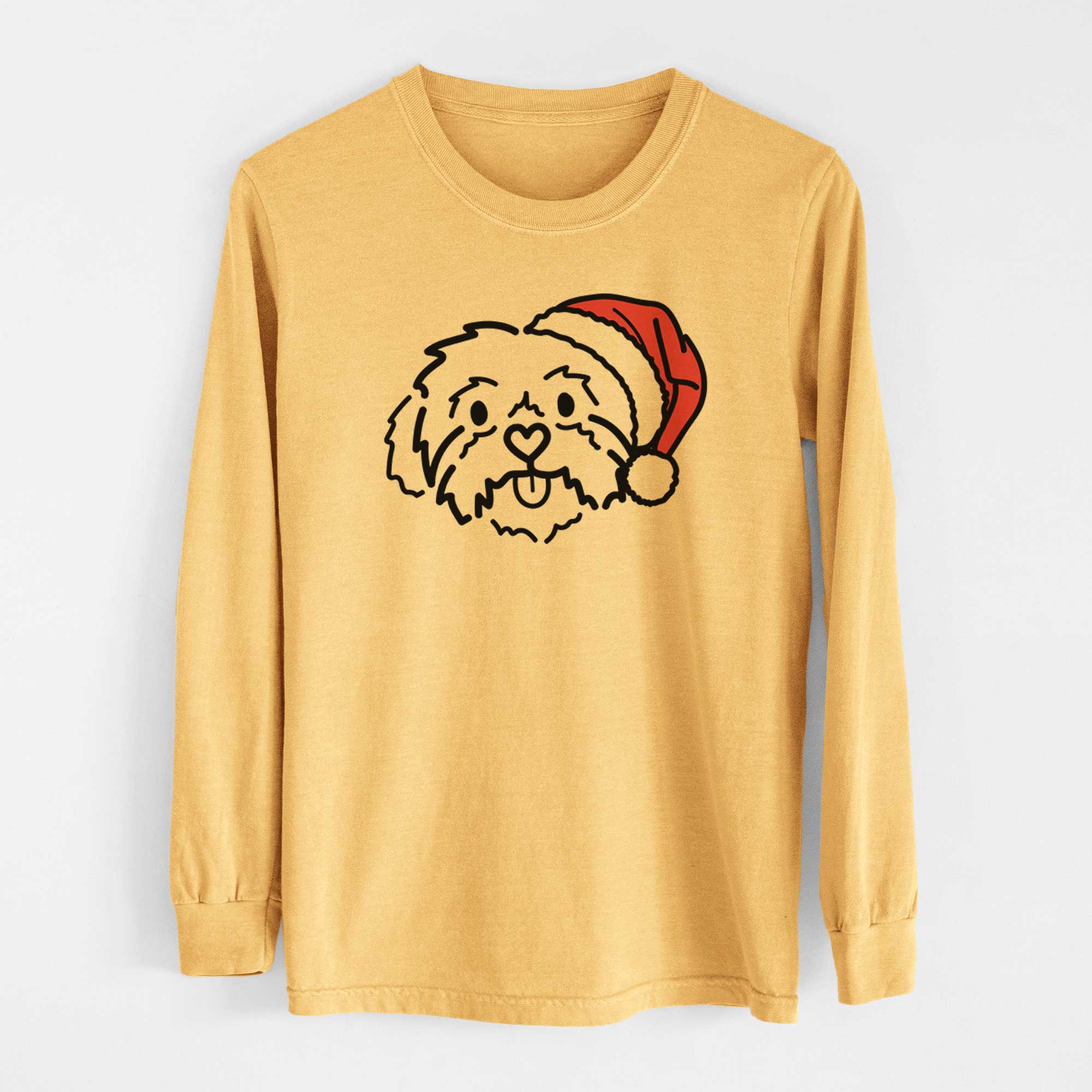 Jolly Shih Tzu - Leo - Heavyweight 100% Cotton Long Sleeve