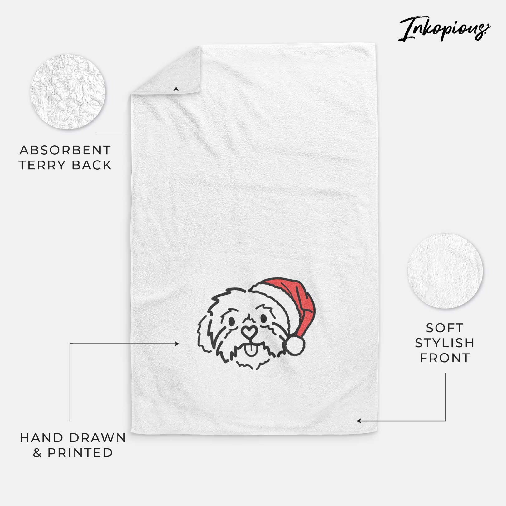 Jolly Shih Tzu - Leo - Decorative Hand Towel