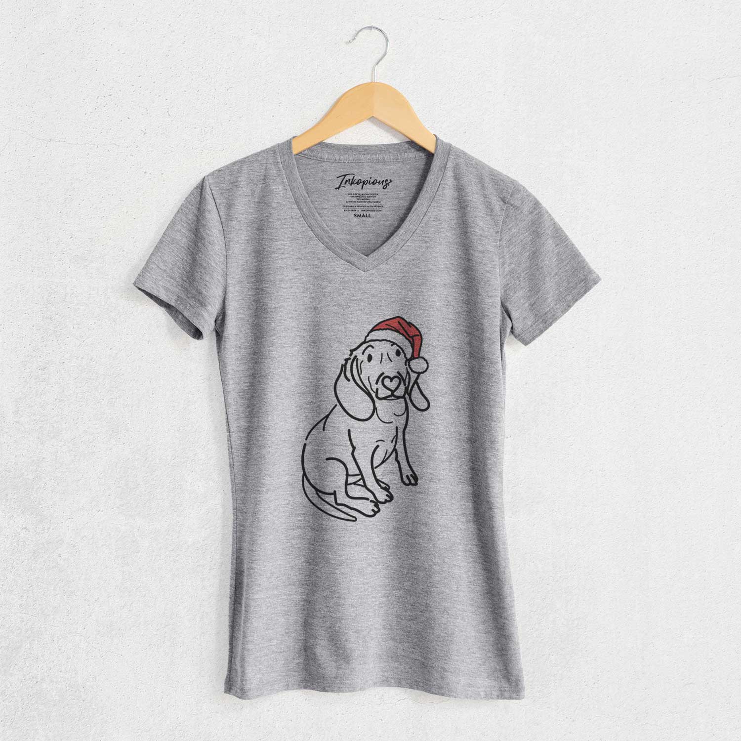 Jolly Beagle - Lilly - Women's V-neck Shirt