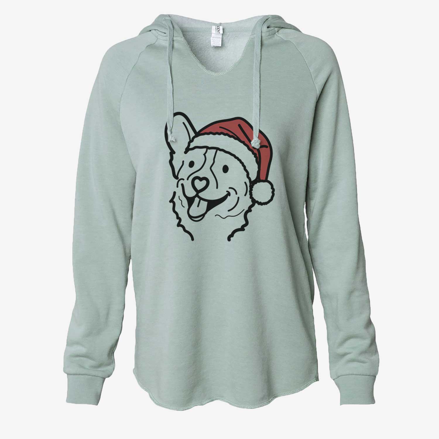 Jolly Corgi - Lily - Cali Wave Hooded Sweatshirt