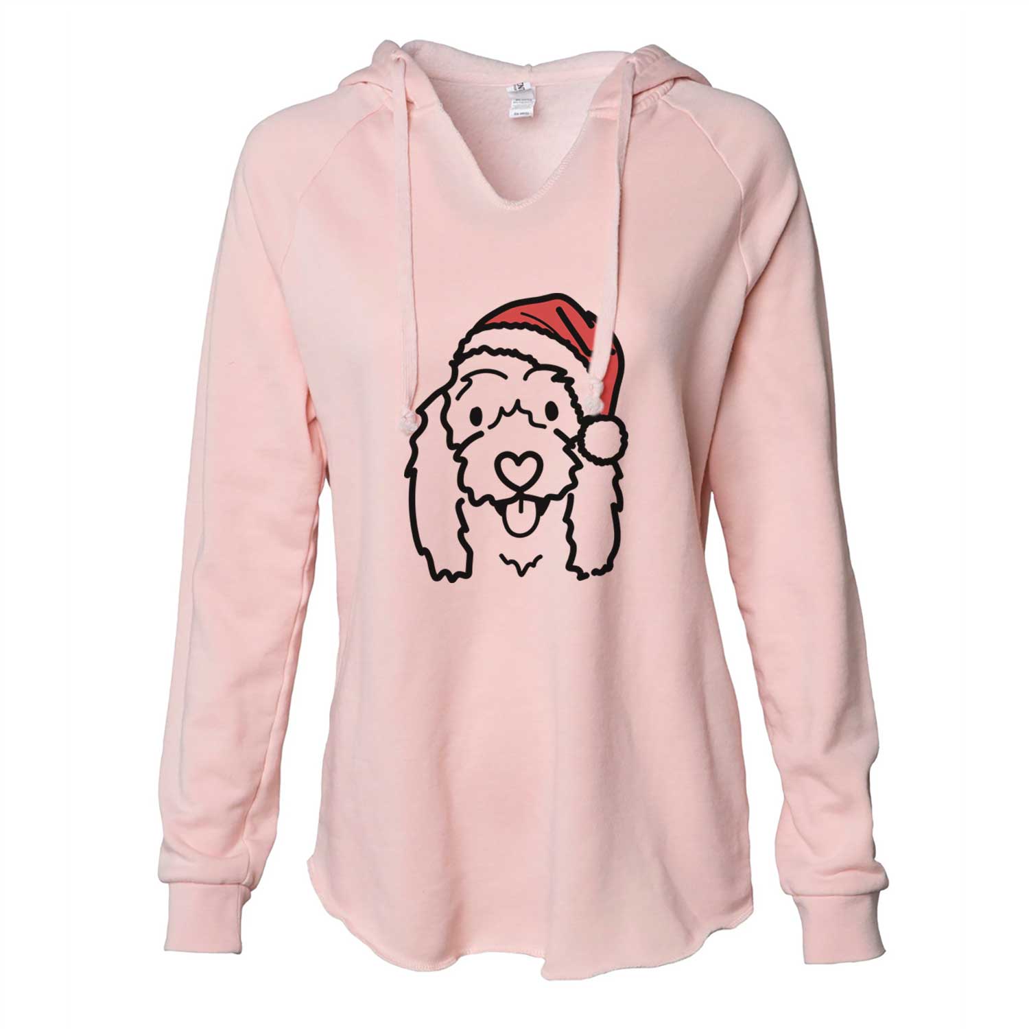 Jolly Coton de Tulear - Louie - Cali Wave Hooded Sweatshirt