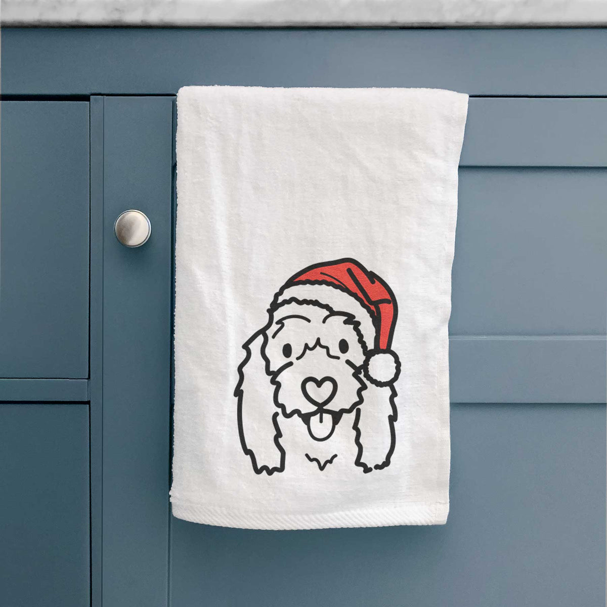 Jolly Coton de Tulear - Louie - Decorative Hand Towel