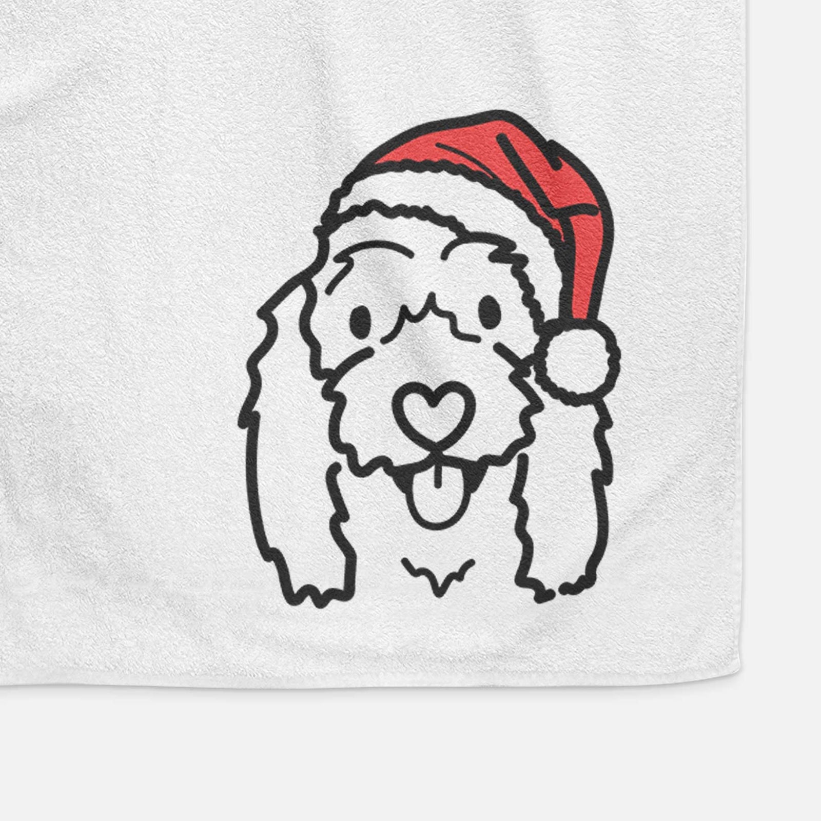 Jolly Coton de Tulear - Louie - Decorative Hand Towel