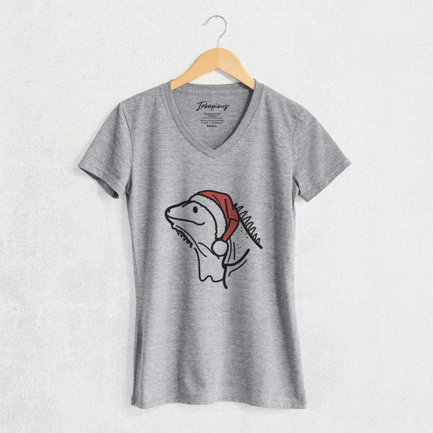 Jolly Iguana - Louie - Women's V-neck Shirt