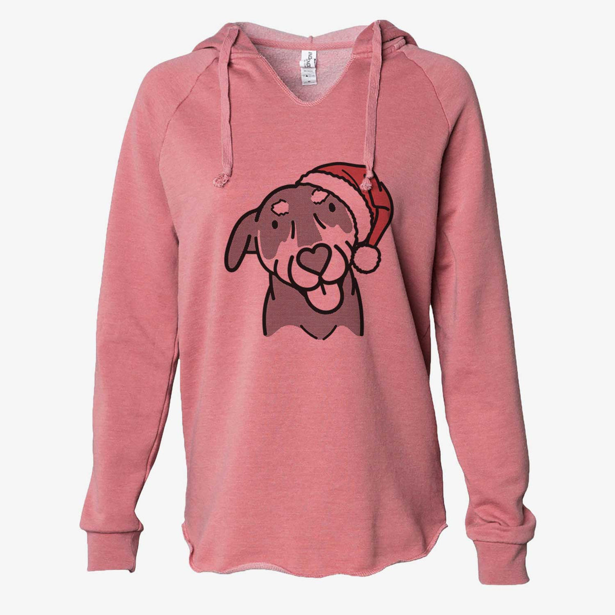 Jolly Mixed Breed - Lousia - Cali Wave Hooded Sweatshirt