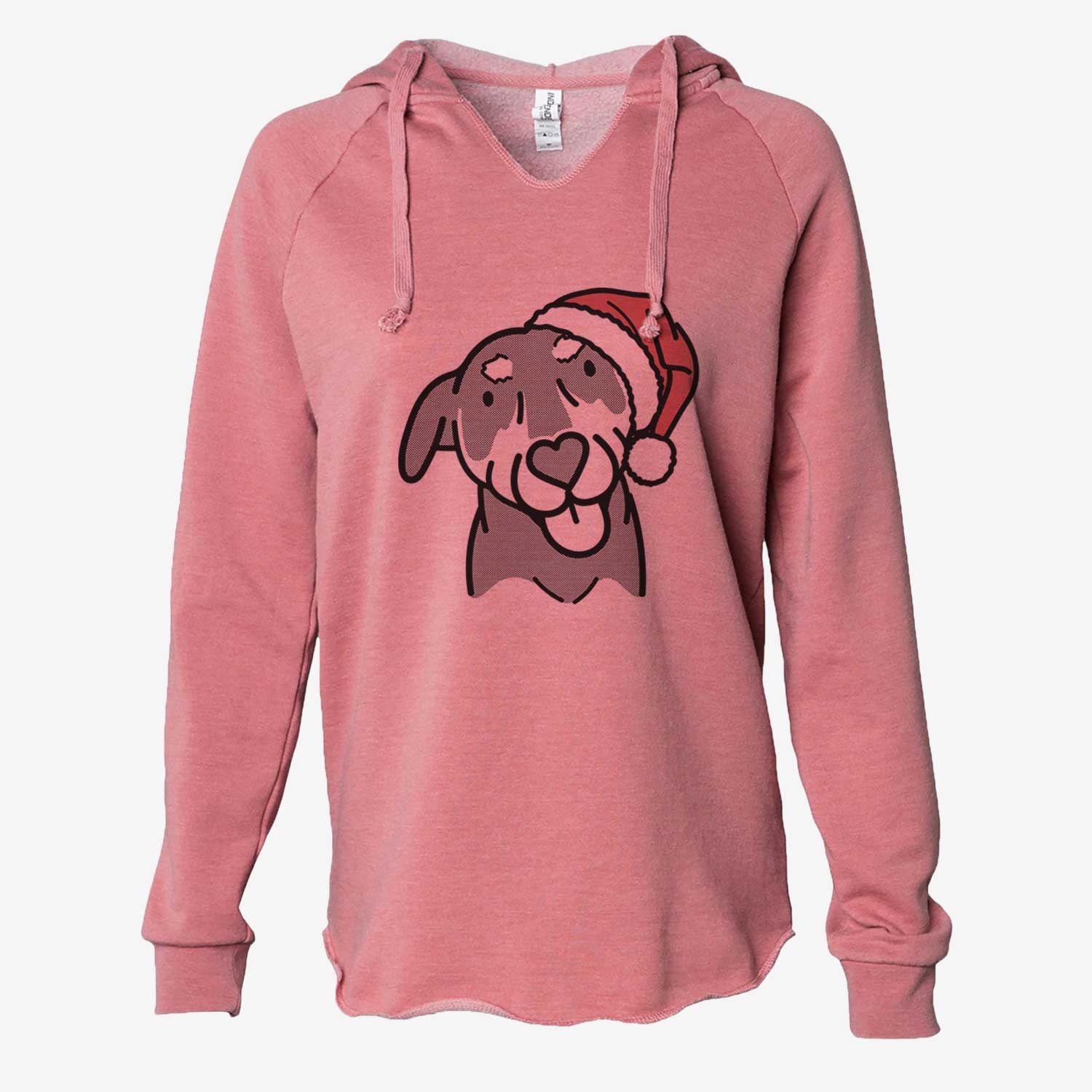 Jolly Mixed Breed - Lousia - Cali Wave Hooded Sweatshirt