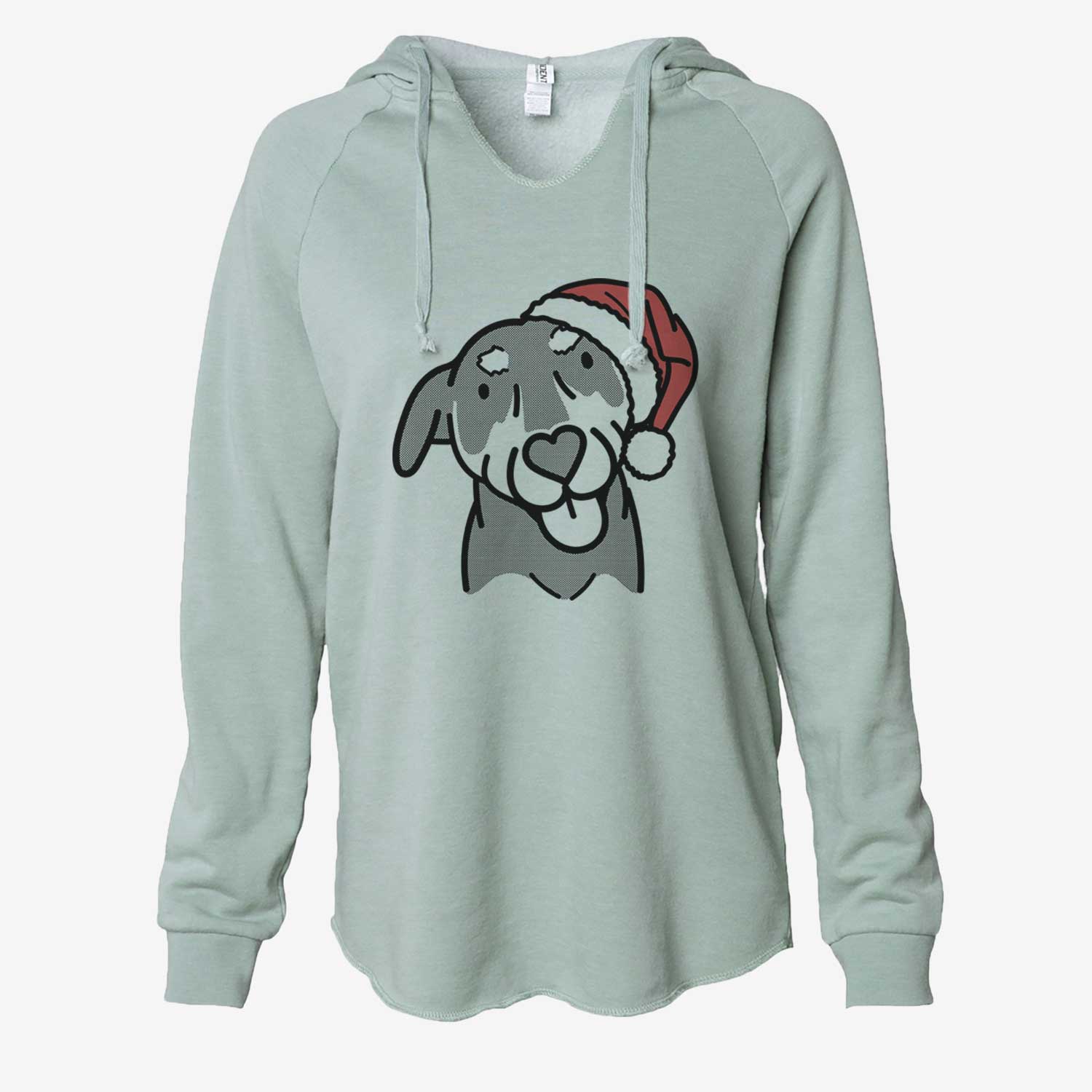 Jolly Mixed Breed - Lousia - Cali Wave Hooded Sweatshirt