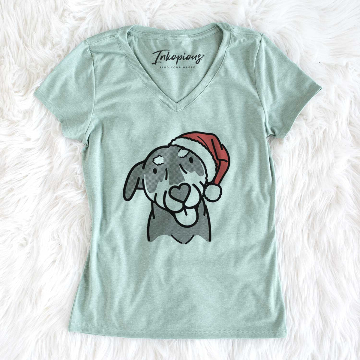 Jolly Mixed Breed - Lousia - Women's V-neck Shirt