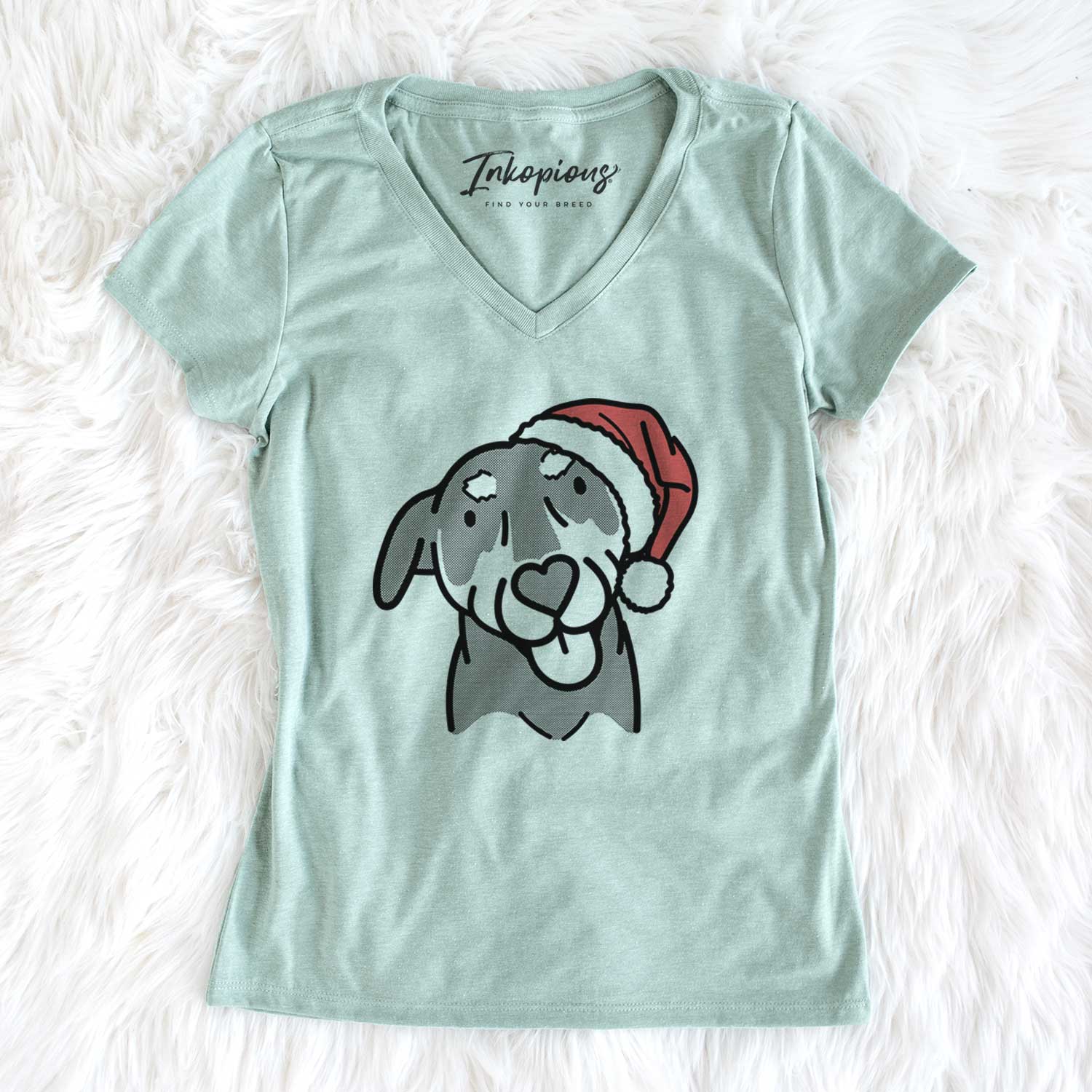 Jolly Mixed Breed - Lousia - Women's V-neck Shirt