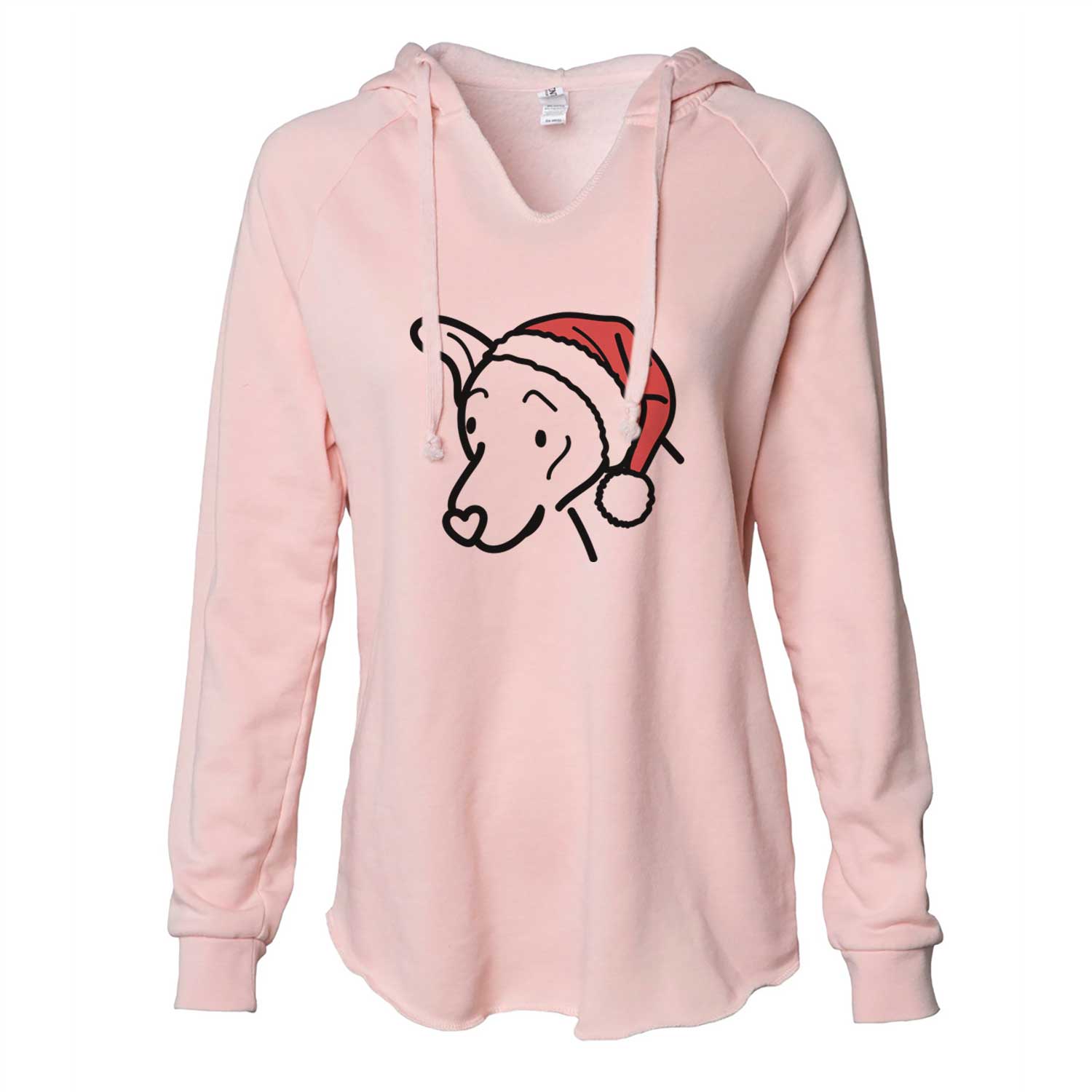 Jolly Mixed Breed - Lucky - Cali Wave Hooded Sweatshirt