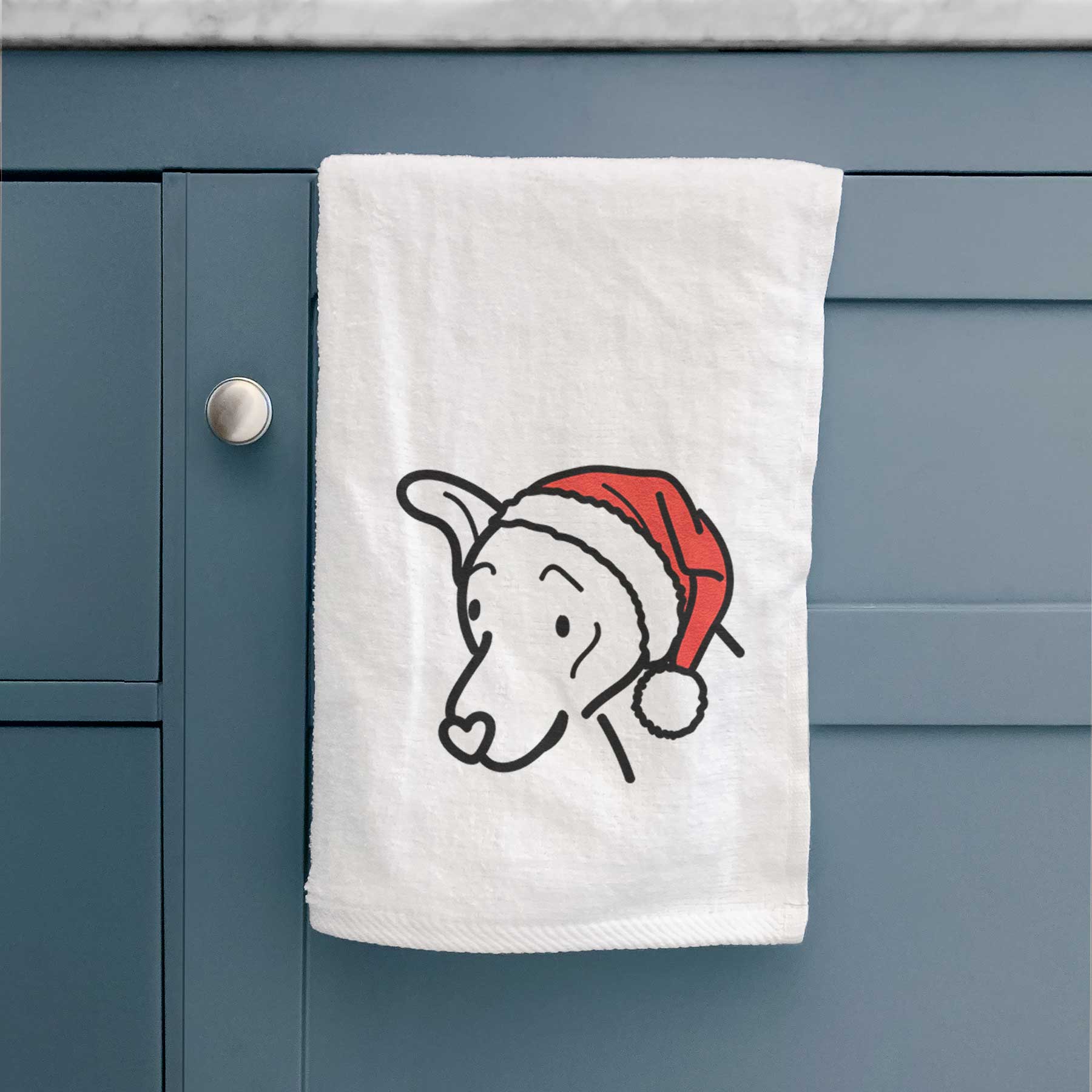 Jolly Mixed Breed - Lucky - Decorative Hand Towel