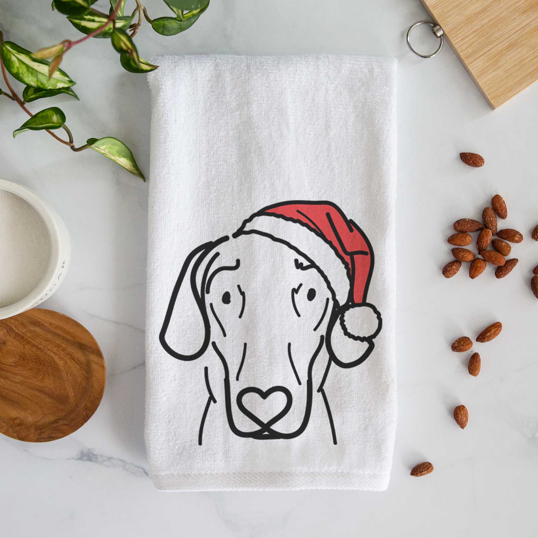 Jolly Great Dane - Lucy - Decorative Hand Towel