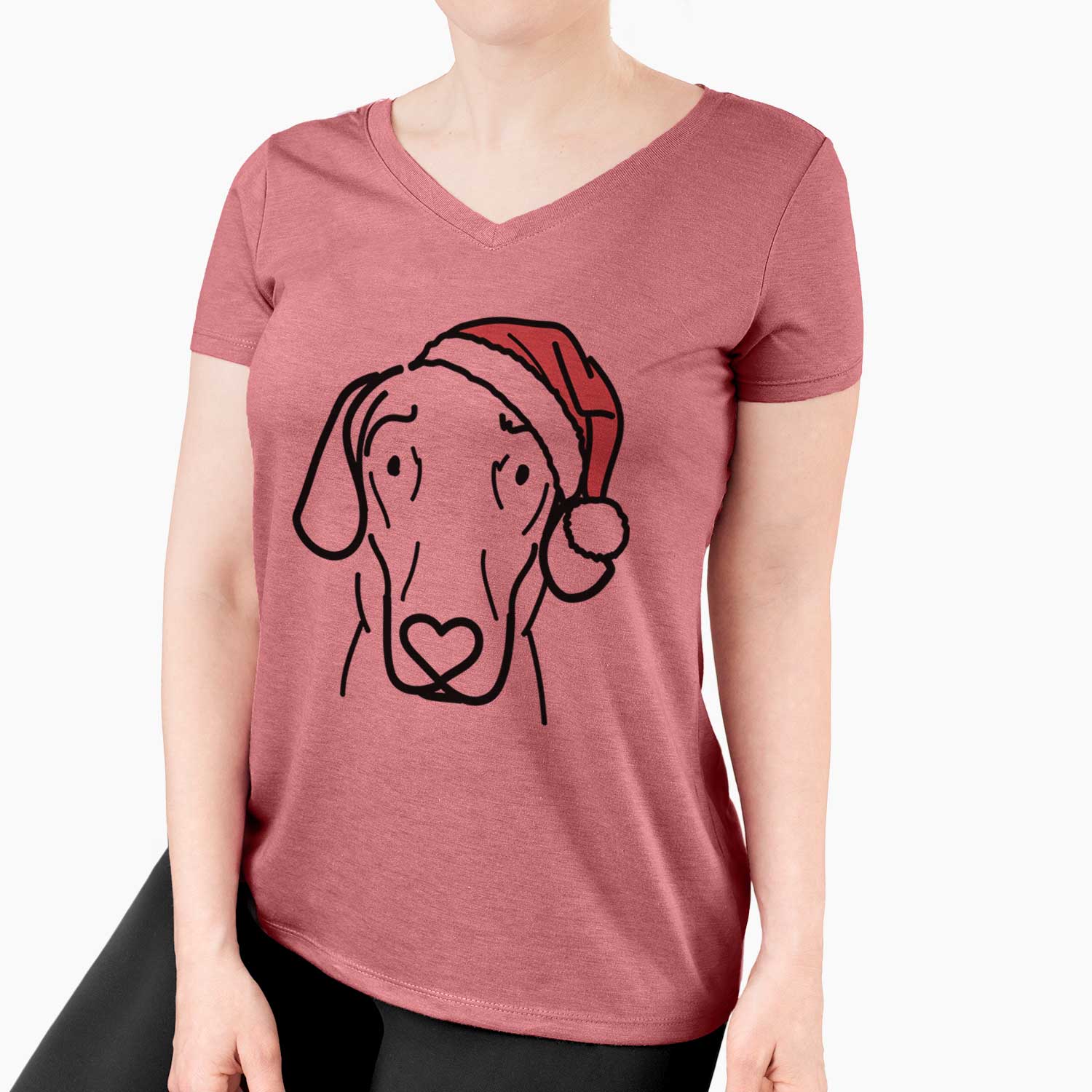 Jolly Great Dane - Lucy - Women's V-neck Shirt