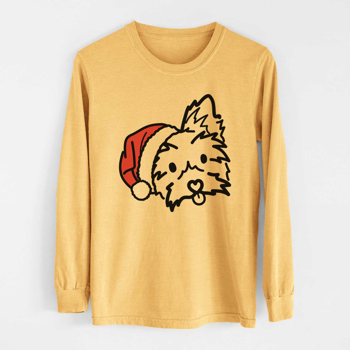 Jolly Yorkshire Terrier - Luna - Heavyweight 100% Cotton Long Sleeve