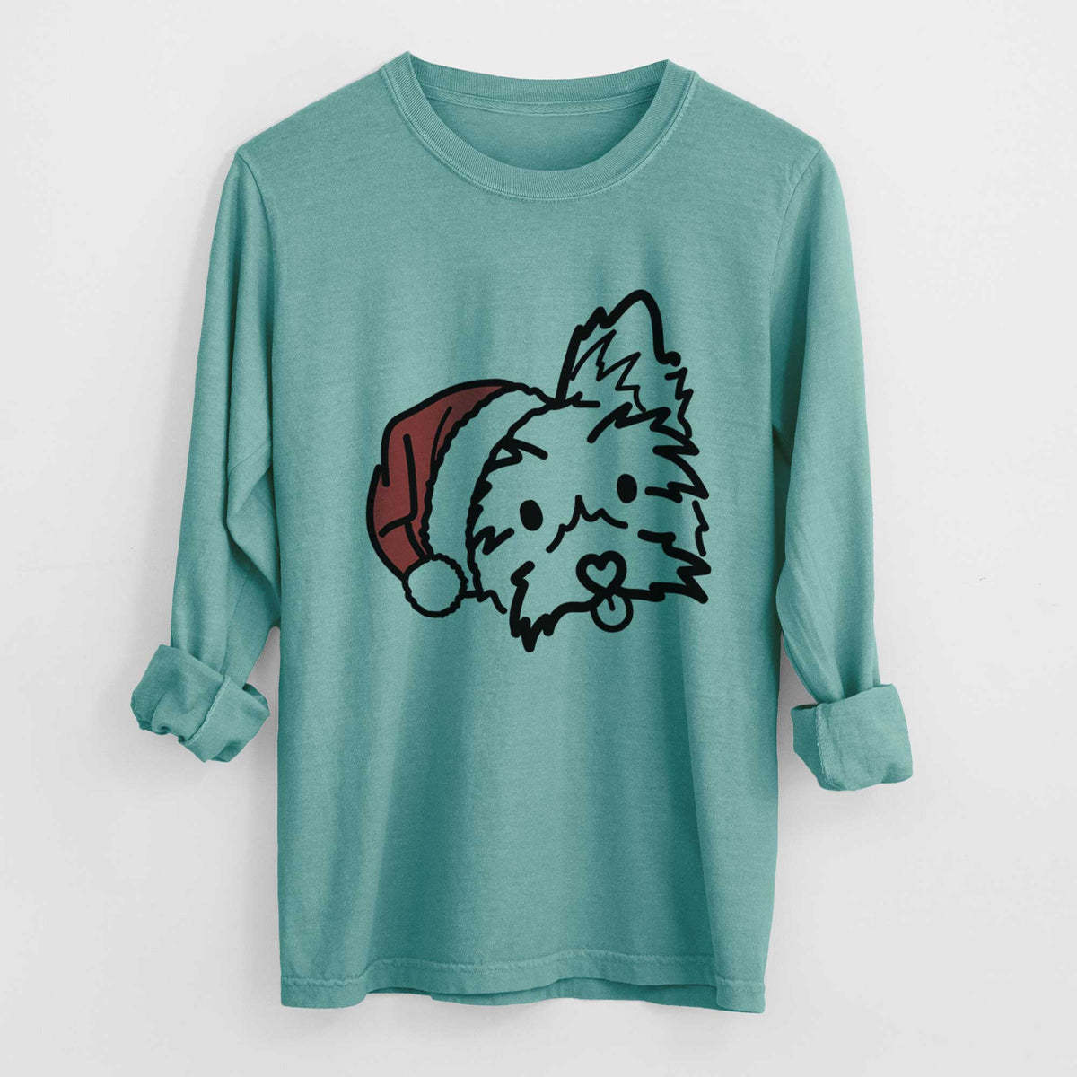 Jolly Yorkshire Terrier - Luna - Heavyweight 100% Cotton Long Sleeve